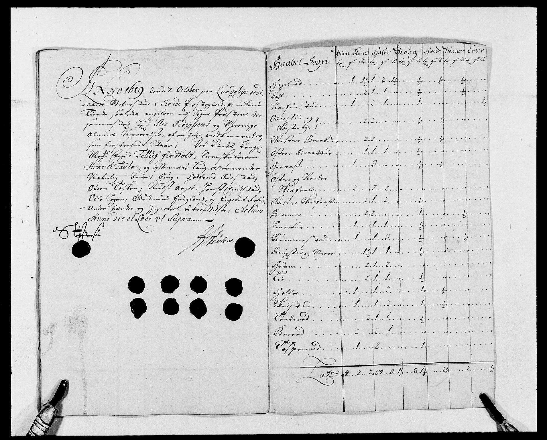 Rentekammeret inntil 1814, Reviderte regnskaper, Fogderegnskap, AV/RA-EA-4092/R02/L0106: Fogderegnskap Moss og Verne kloster, 1688-1691, p. 204