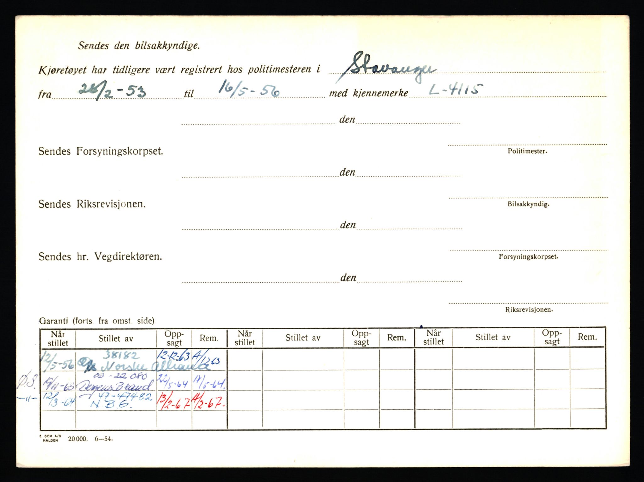 Stavanger trafikkstasjon, AV/SAST-A-101942/0/F/L0039: L-22300 - L-22799, 1930-1971, p. 1852