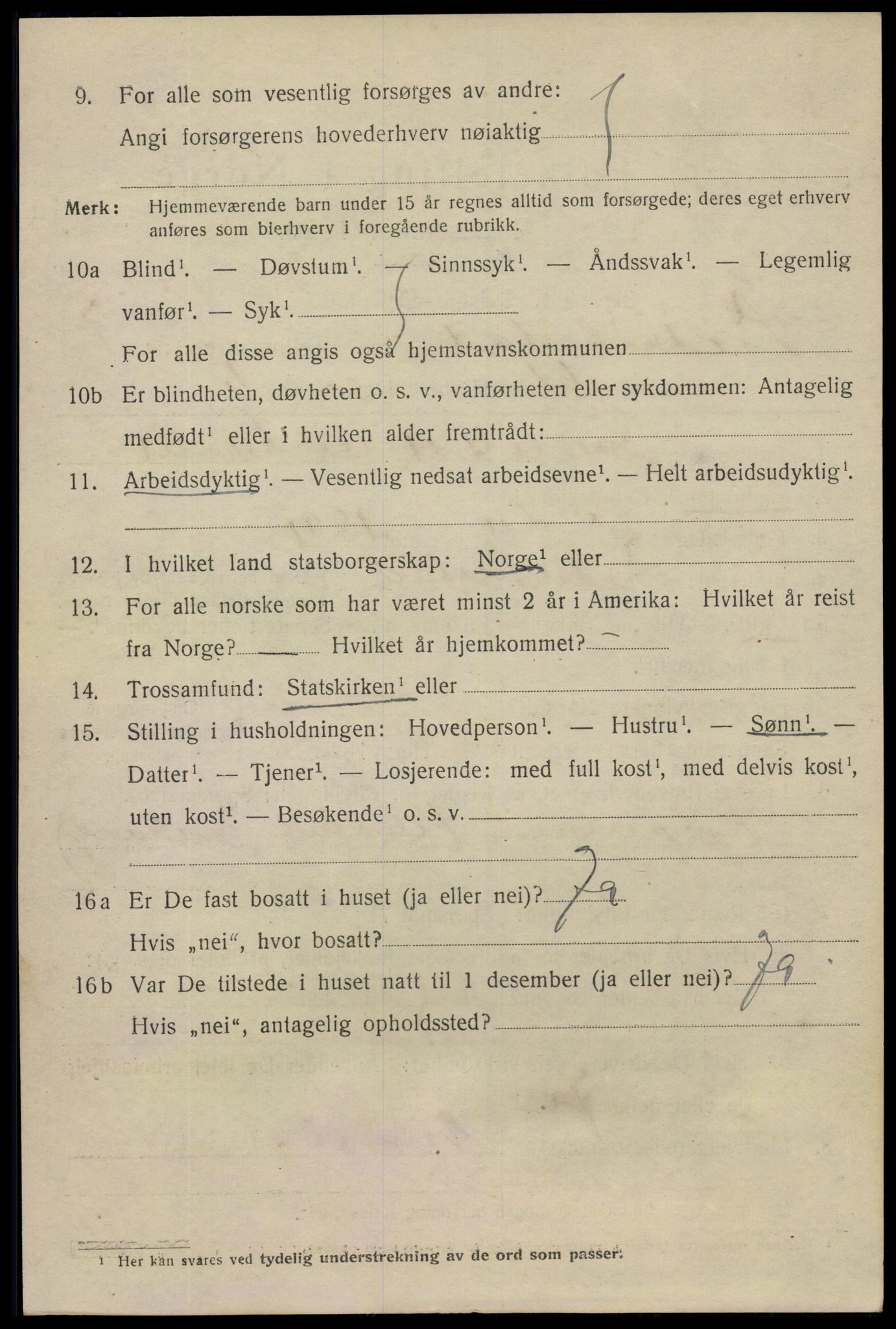 SAO, 1920 census for Fredrikstad, 1920, p. 22890