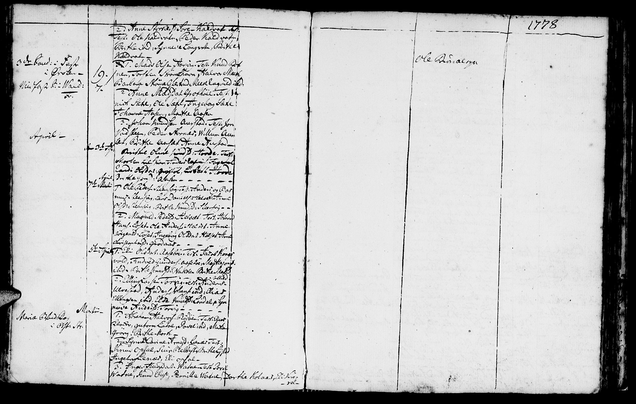 Ministerialprotokoller, klokkerbøker og fødselsregistre - Møre og Romsdal, AV/SAT-A-1454/511/L0136: Parish register (official) no. 511A03, 1760-1786