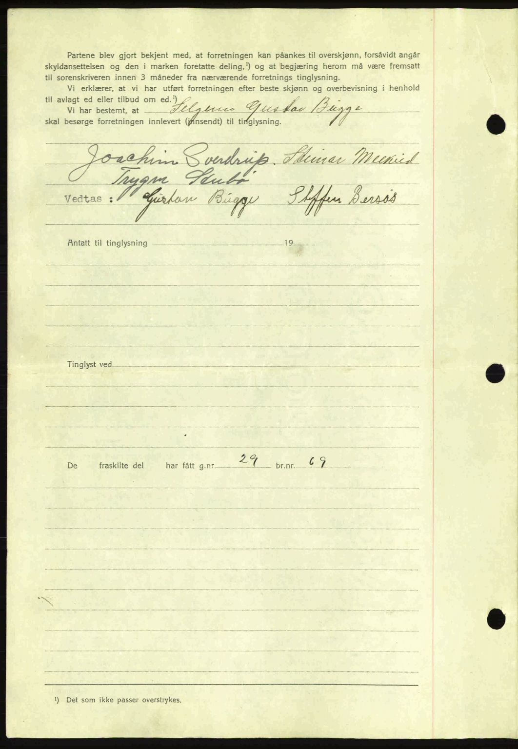 Romsdal sorenskriveri, AV/SAT-A-4149/1/2/2C: Mortgage book no. A14, 1943-1943, Diary no: : 1641/1943