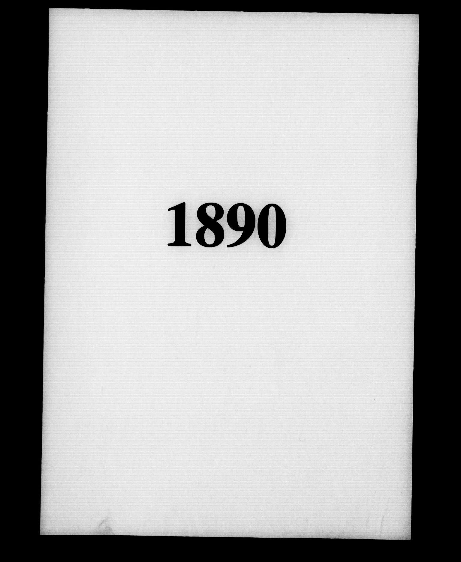 Fattigvesenet, OBA/A-20045/Fb/L0010: Hjemstavnsregister, 1890, p. 1