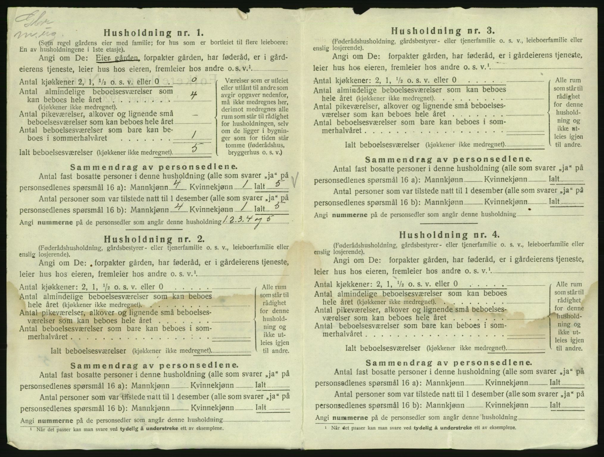 SAKO, 1920 census for Hjartdal, 1920, p. 935