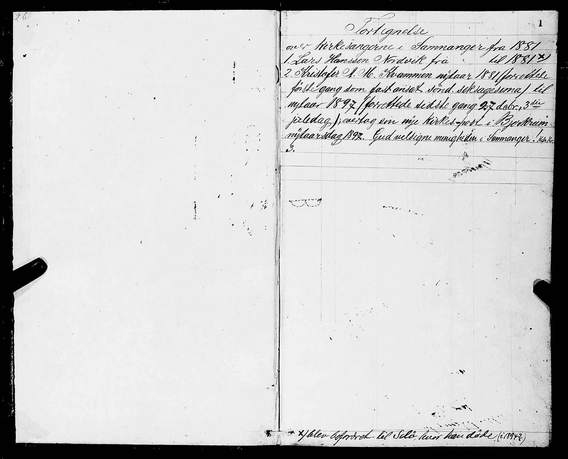 Samnanger Sokneprestembete, AV/SAB-A-77501/H/Hab: Parish register (copy) no. A 1, 1869-1878