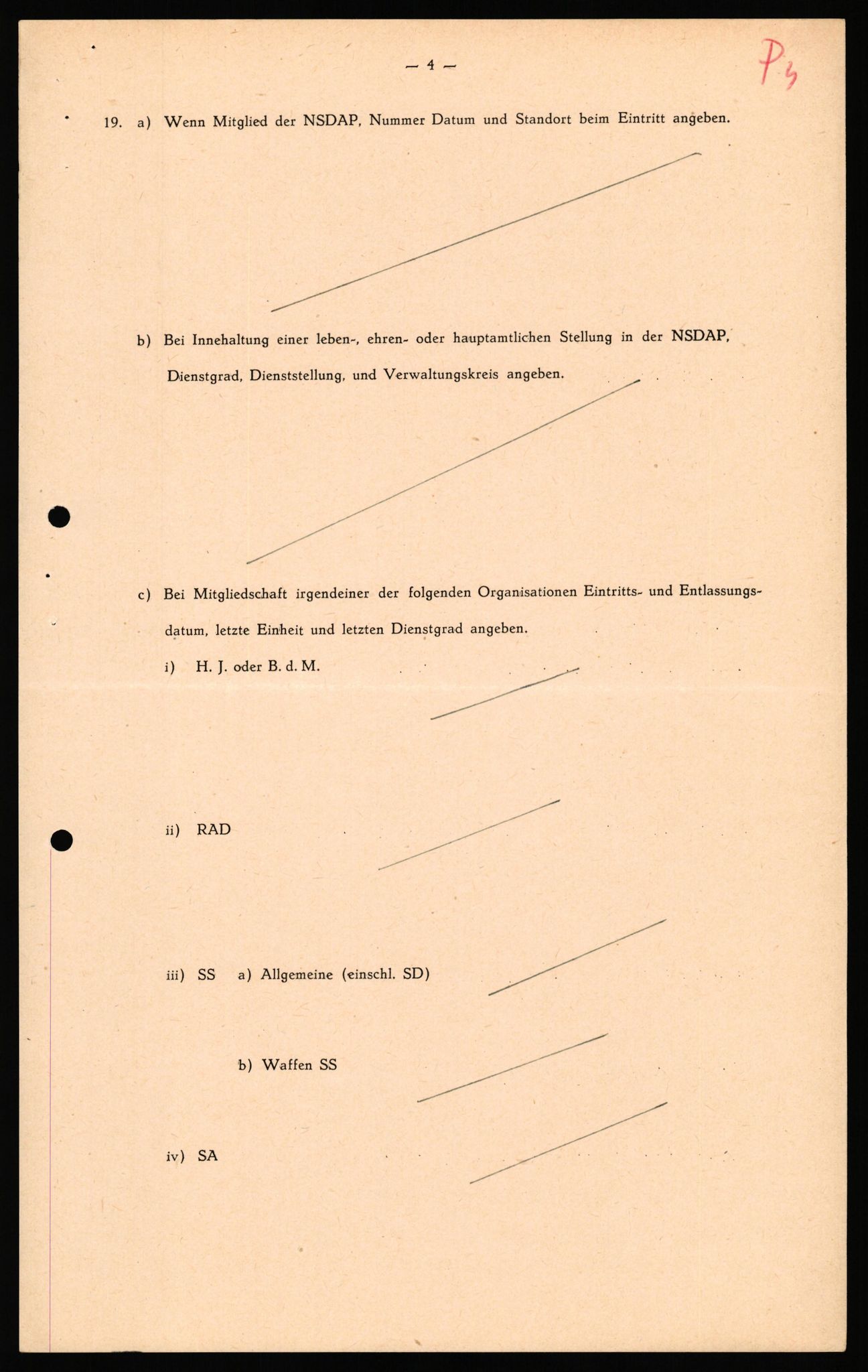 Forsvaret, Forsvarets overkommando II, AV/RA-RAFA-3915/D/Db/L0040: CI Questionaires. Tyske okkupasjonsstyrker i Norge. Østerrikere., 1945-1946, p. 15