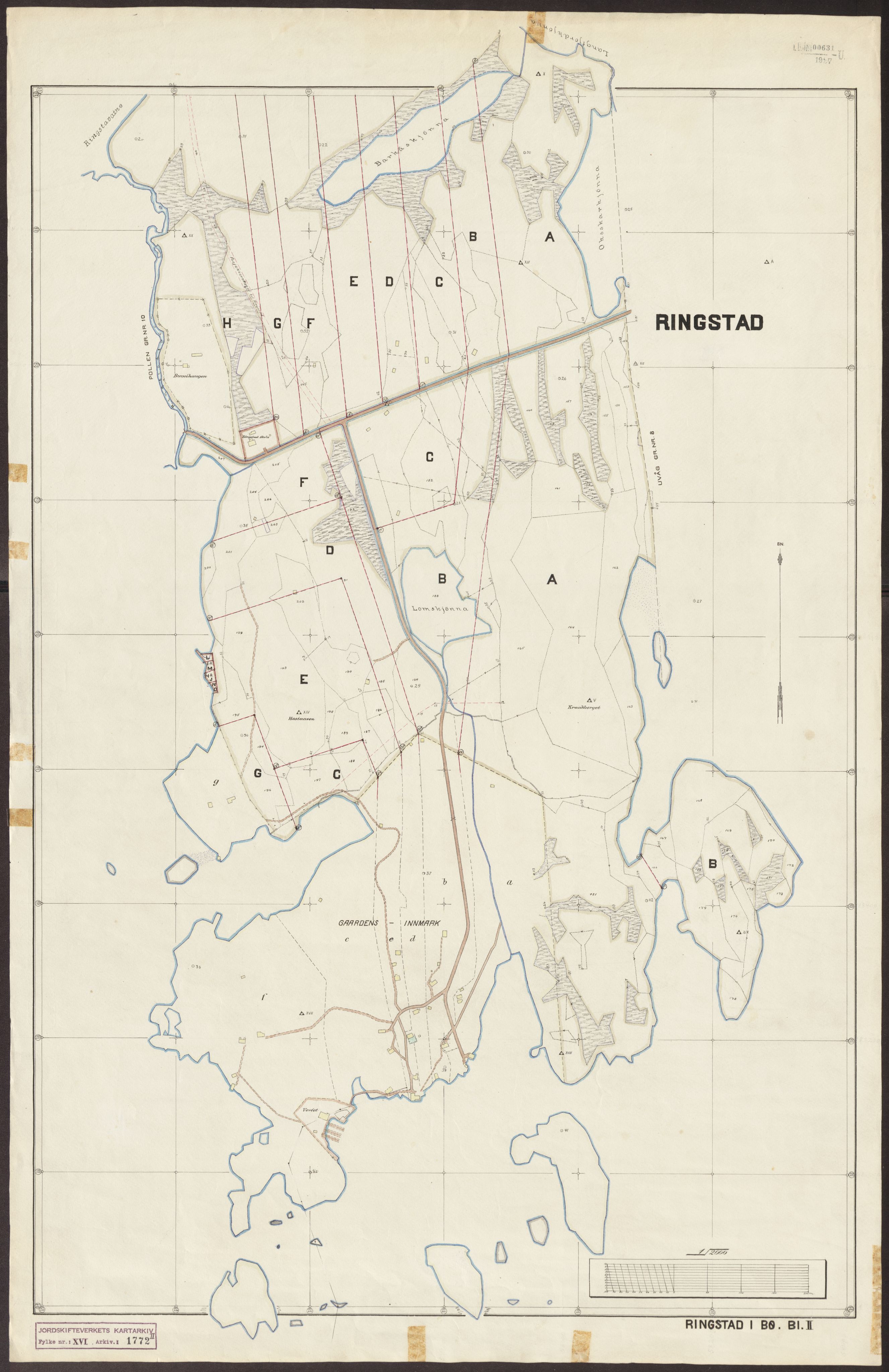 Jordskifteverkets kartarkiv, RA/S-3929/T, 1859-1988, p. 2114