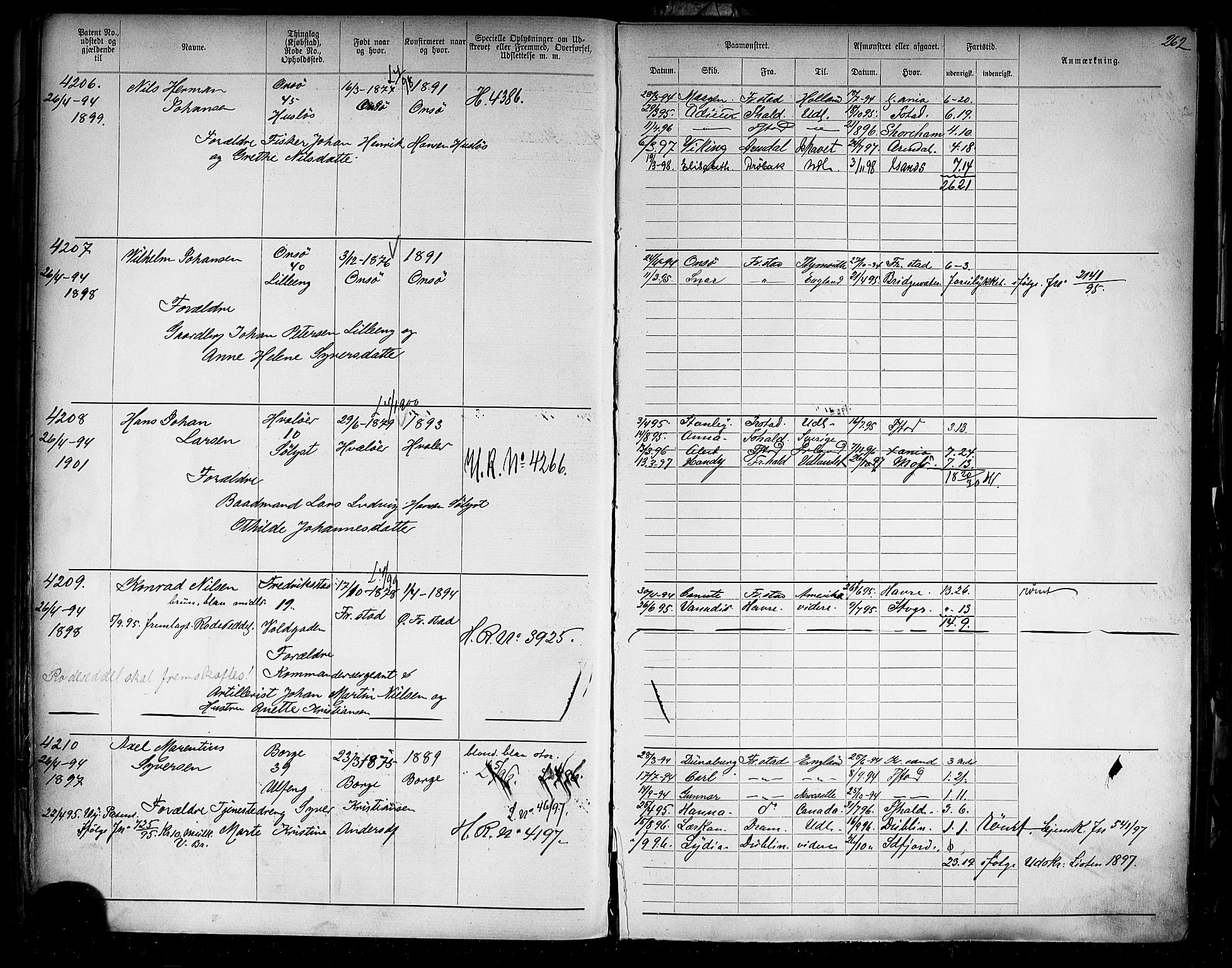 Fredrikstad mønstringskontor, AV/SAO-A-10569b/F/Fc/Fca/L0008: Annotasjonsrulle, 1898-1916, p. 44