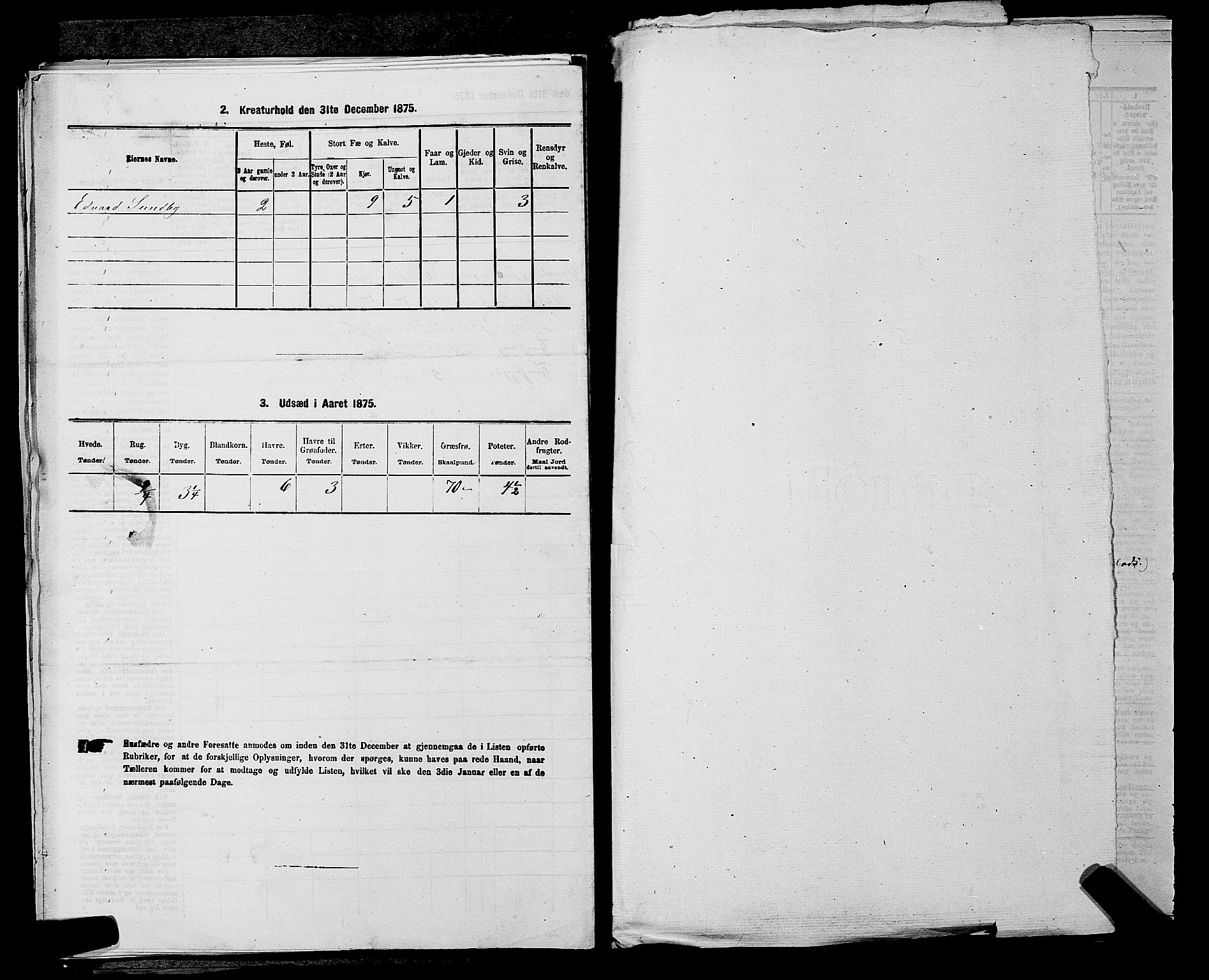 SAKO, 1875 census for 0714P Hof, 1875, p. 485