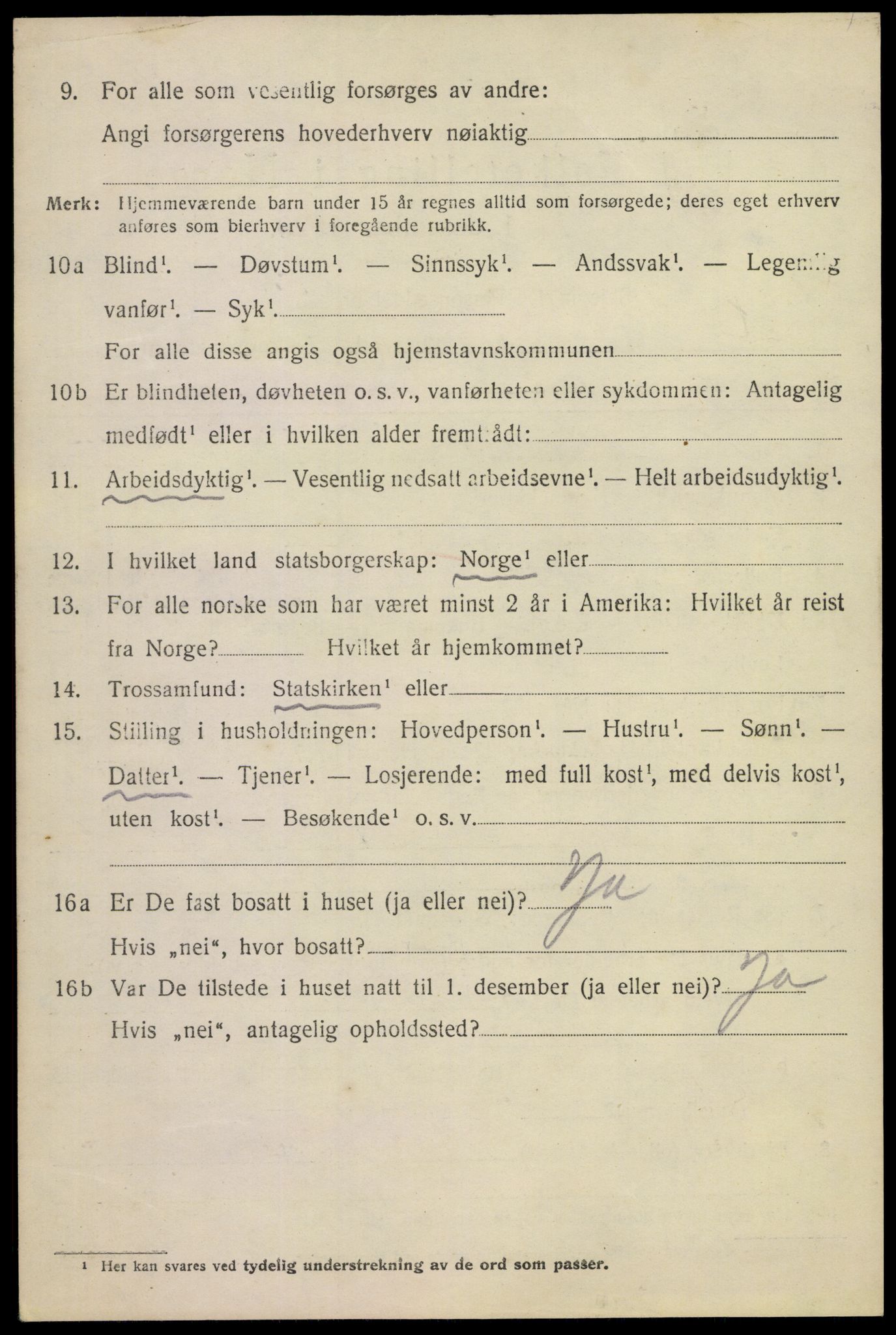 SAKO, 1920 census for Ytre Sandsvær, 1920, p. 5695