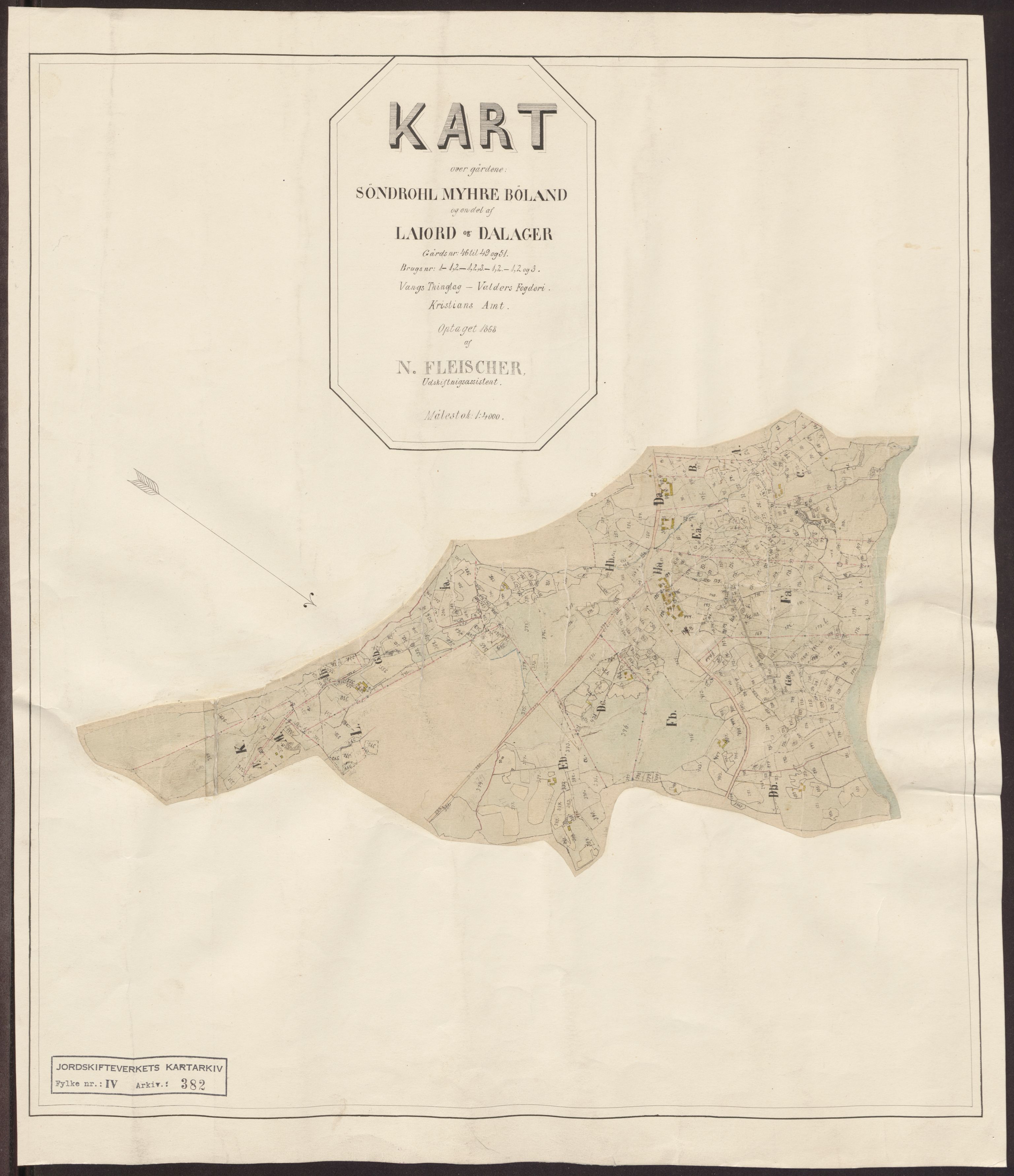 Jordskifteverkets kartarkiv, RA/S-3929/T, 1859-1988, p. 453