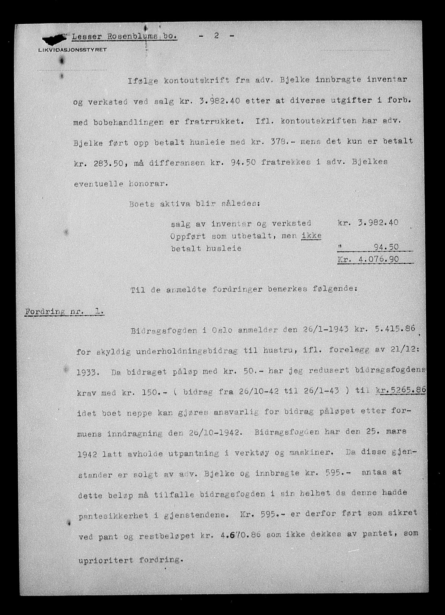Justisdepartementet, Tilbakeføringskontoret for inndratte formuer, AV/RA-S-1564/H/Hc/Hcc/L0974: --, 1945-1947, p. 13