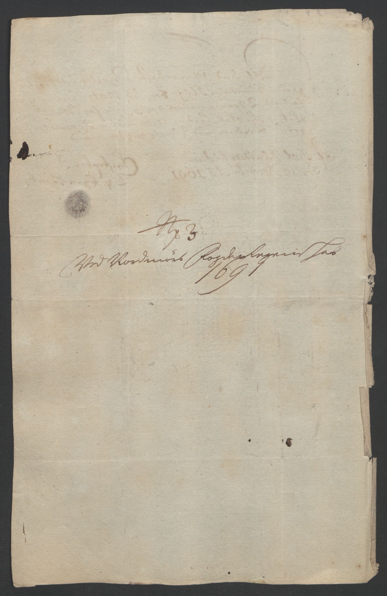 Rentekammeret inntil 1814, Reviderte regnskaper, Fogderegnskap, RA/EA-4092/R56/L3734: Fogderegnskap Nordmøre, 1690-1691, p. 408