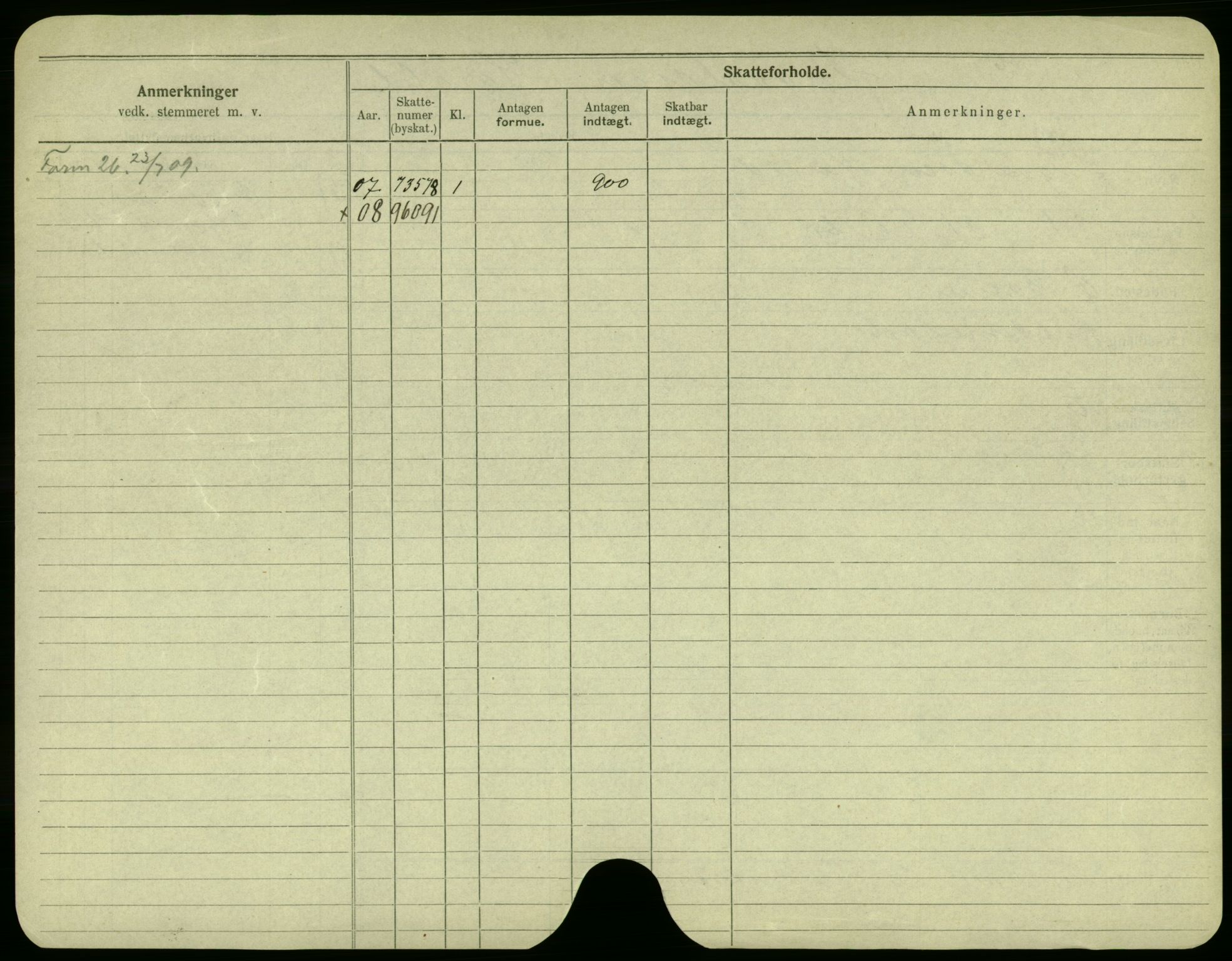 Oslo folkeregister, Registerkort, AV/SAO-A-11715/F/Fa/Fac/L0005: Menn, 1906-1914, p. 17b