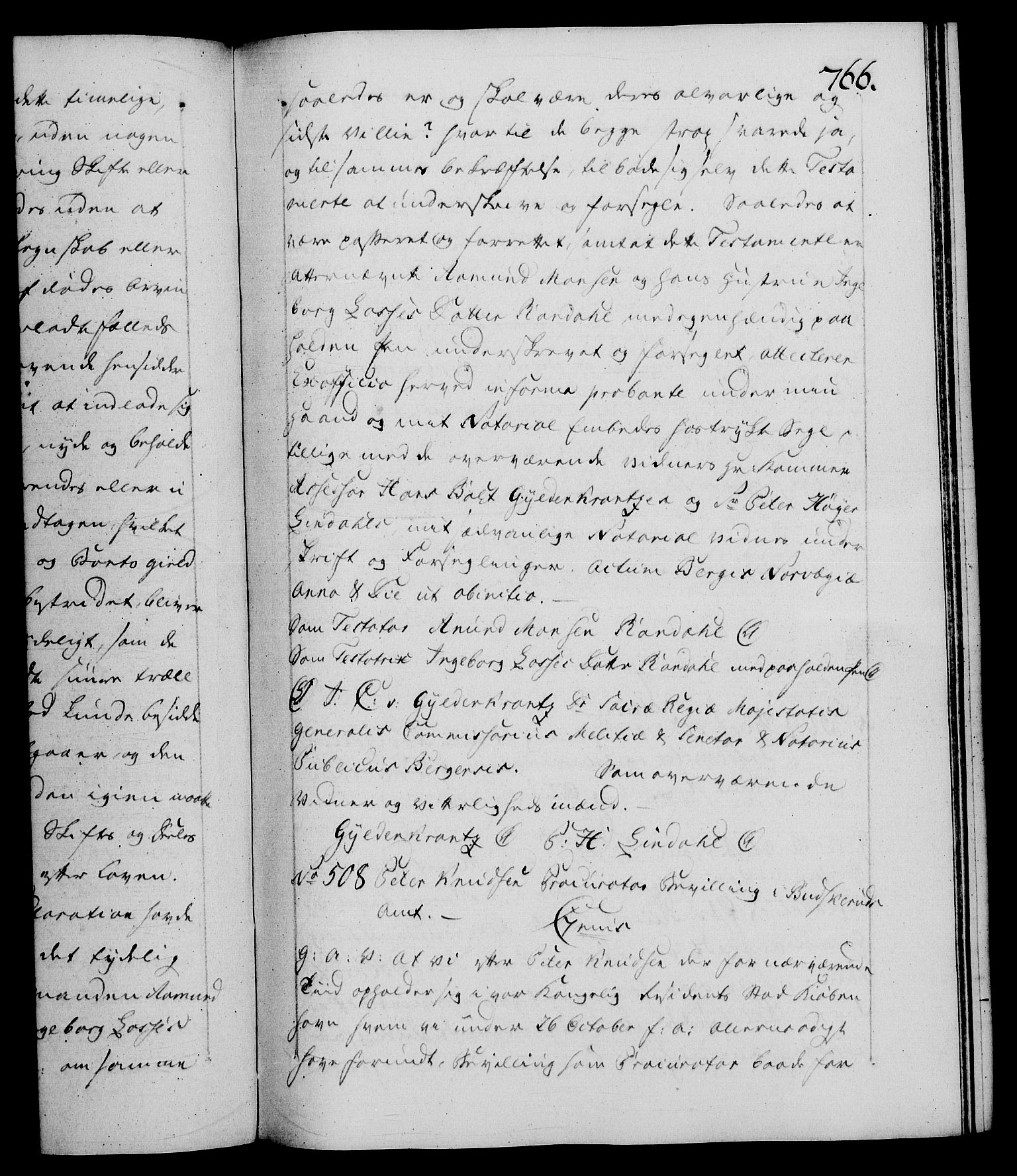 Danske Kanselli 1572-1799, RA/EA-3023/F/Fc/Fca/Fcaa/L0054: Norske registre, 1792-1793, p. 766a