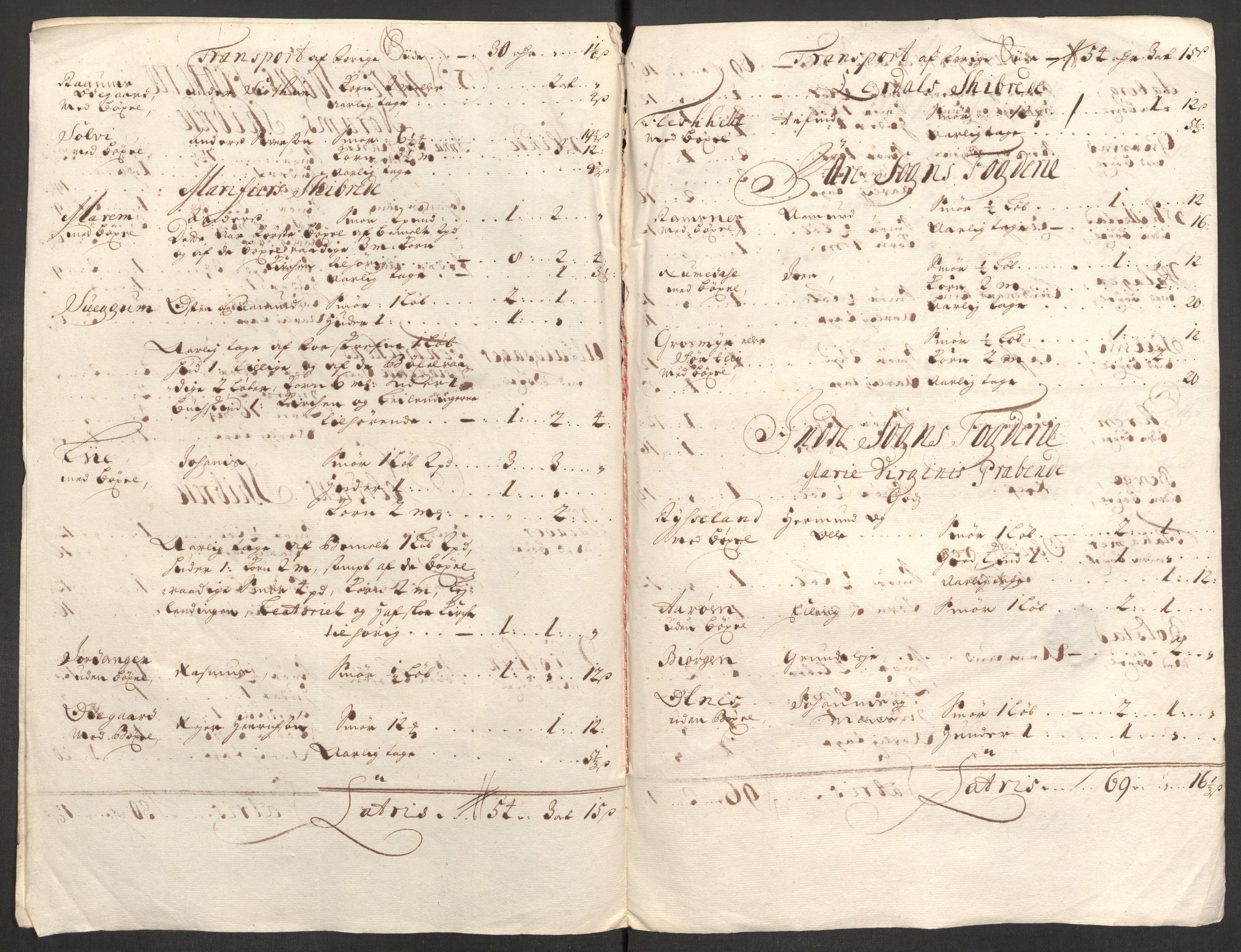 Rentekammeret inntil 1814, Reviderte regnskaper, Fogderegnskap, RA/EA-4092/R52/L3314: Fogderegnskap Sogn, 1705-1707, p. 526
