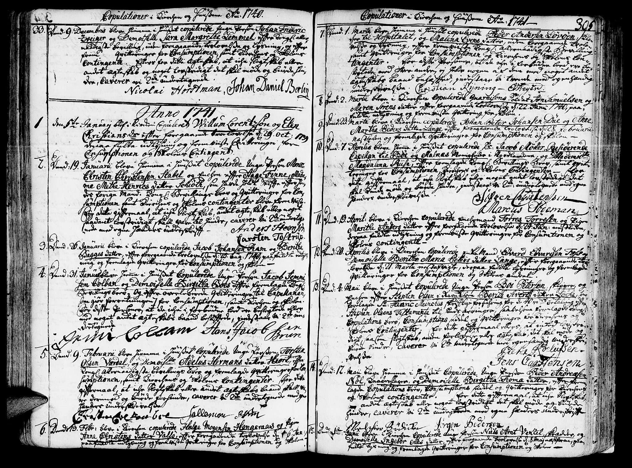 Ministerialprotokoller, klokkerbøker og fødselsregistre - Sør-Trøndelag, SAT/A-1456/602/L0103: Parish register (official) no. 602A01, 1732-1774, p. 395