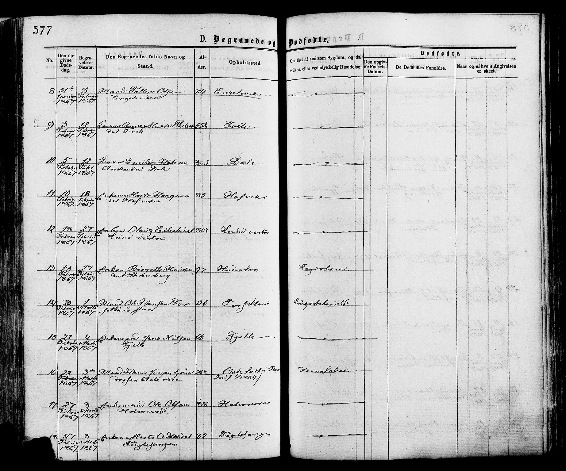 Onsøy prestekontor Kirkebøker, AV/SAO-A-10914/F/Fa/L0004: Parish register (official) no. I 4, 1861-1877, p. 577