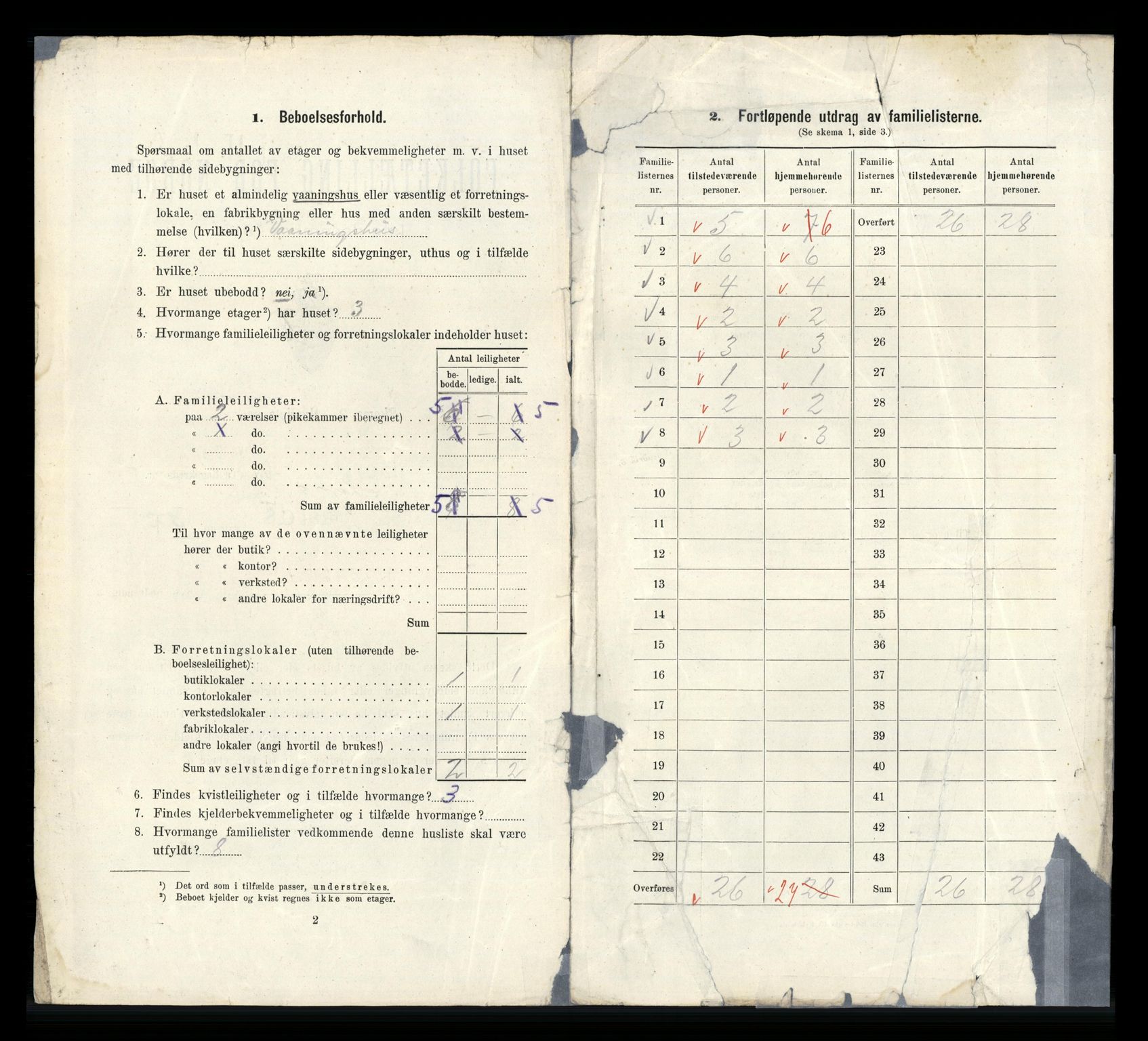 RA, 1910 census for Bergen, 1910, p. 6470