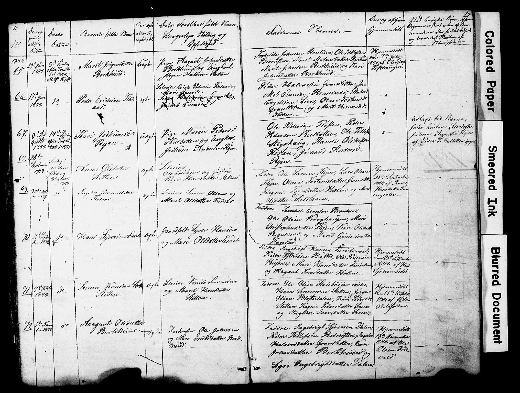 Lesja prestekontor, AV/SAH-PREST-068/H/Ha/Hab/L0014: Parish register (copy) no. 14, 1842-1856, p. 16-17