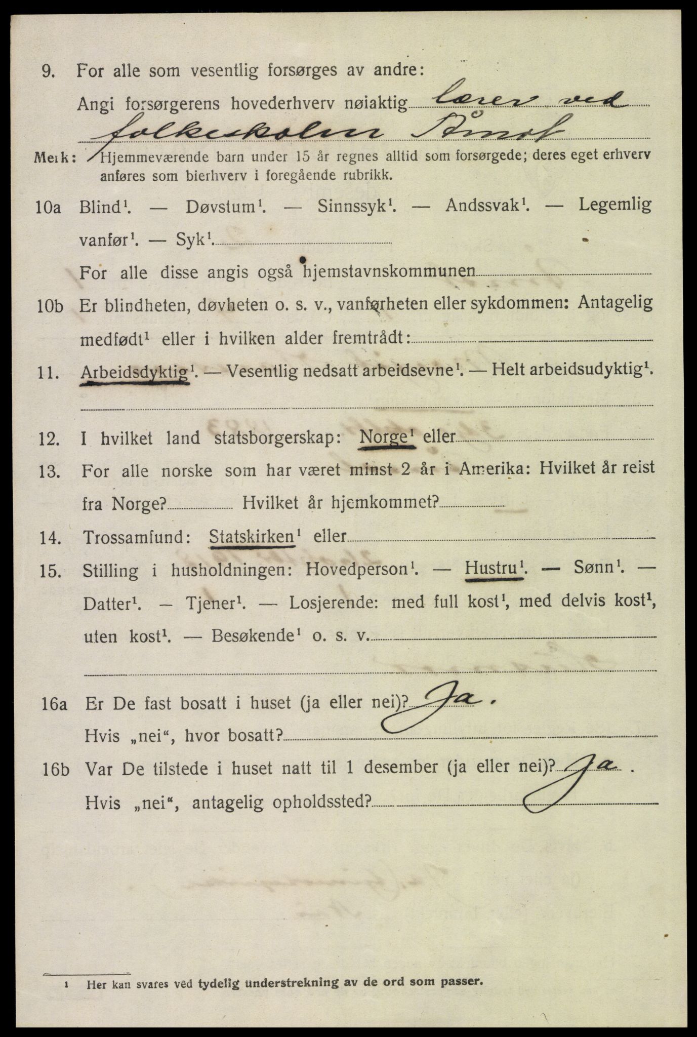 SAH, 1920 census for Åmot, 1920, p. 1590