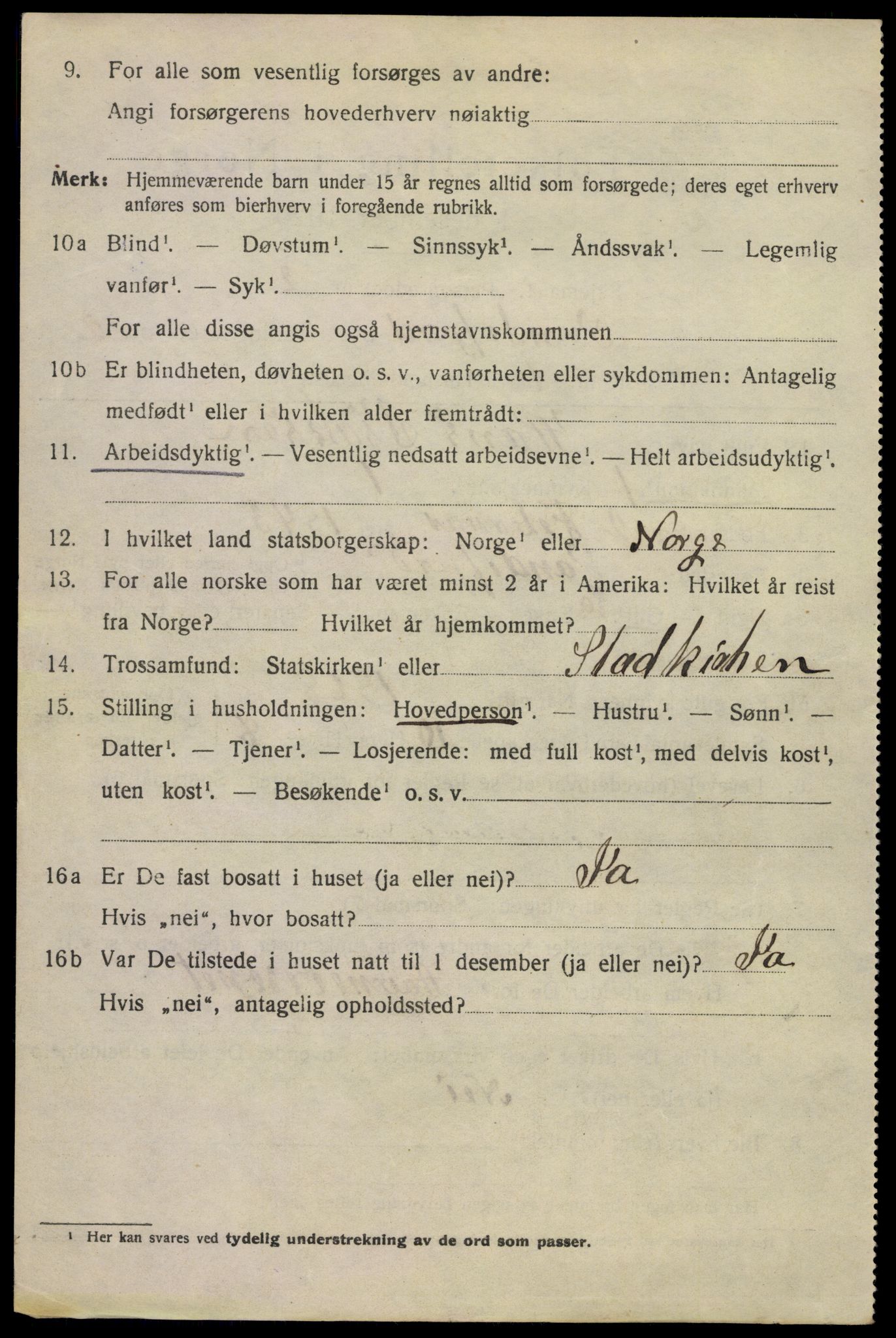 SAKO, 1920 census for Sandefjord, 1920, p. 5421