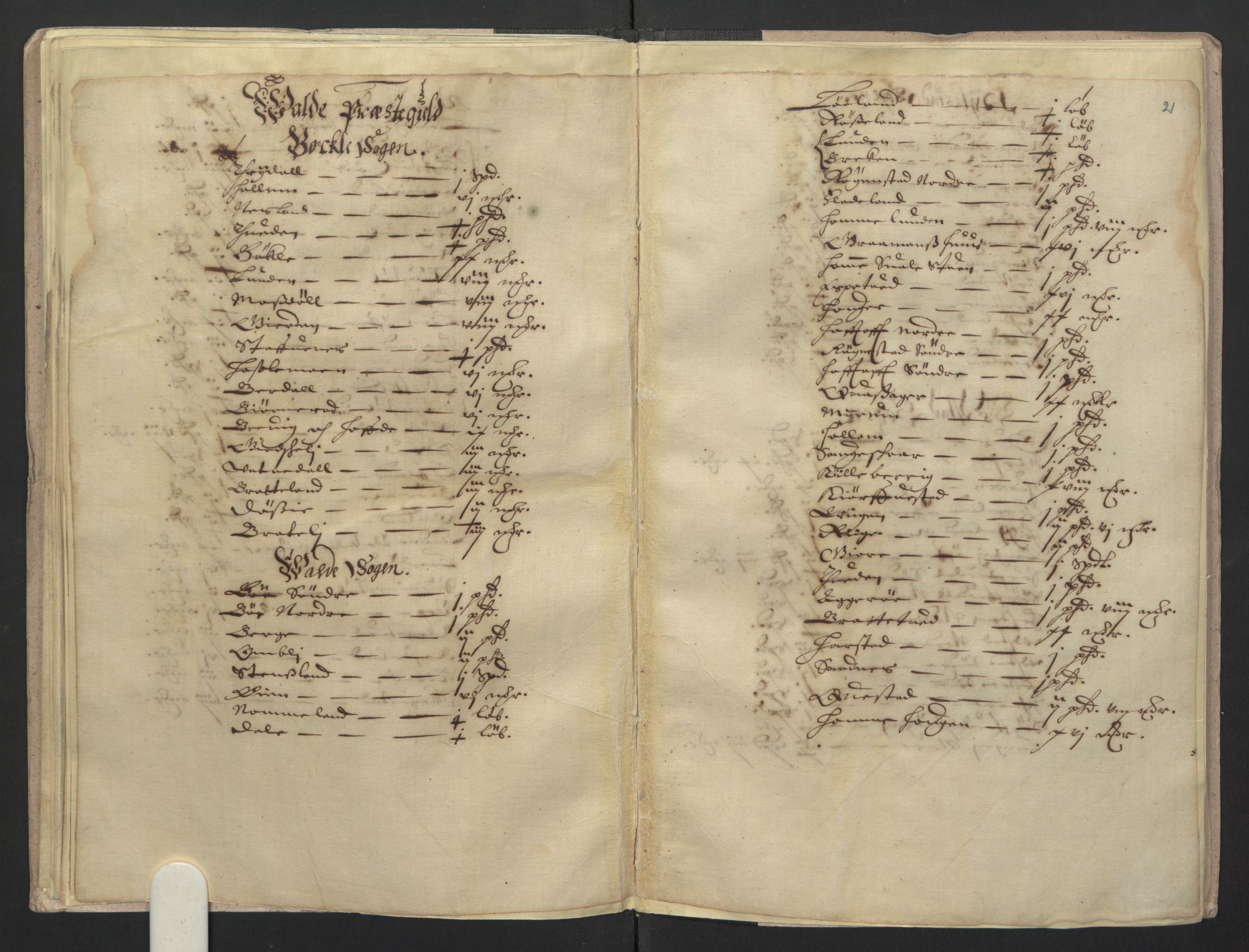 Rentekammeret inntil 1814, Realistisk ordnet avdeling, AV/RA-EA-4070/L/L0021/0003: Agder lagdømme: / Kronens jordebok. Råbyggelag, 1661, p. 20b-21a