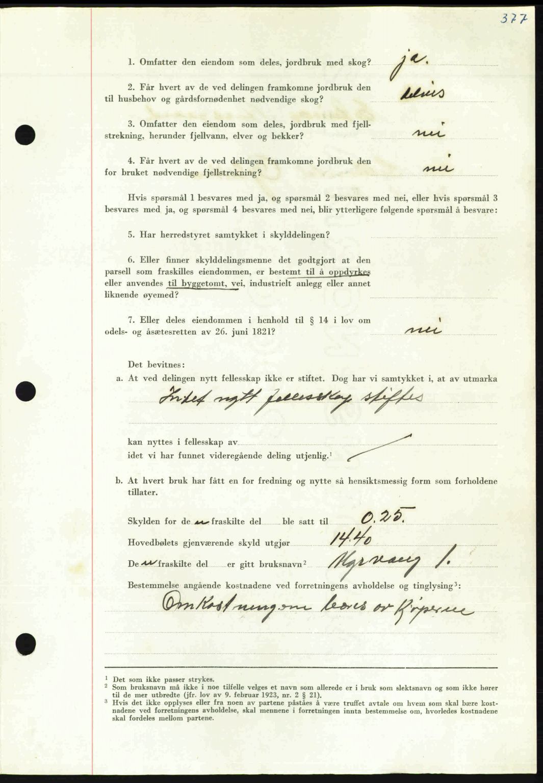 Nordmøre sorenskriveri, AV/SAT-A-4132/1/2/2Ca: Mortgage book no. A113, 1949-1950, Diary no: : 3472/1949