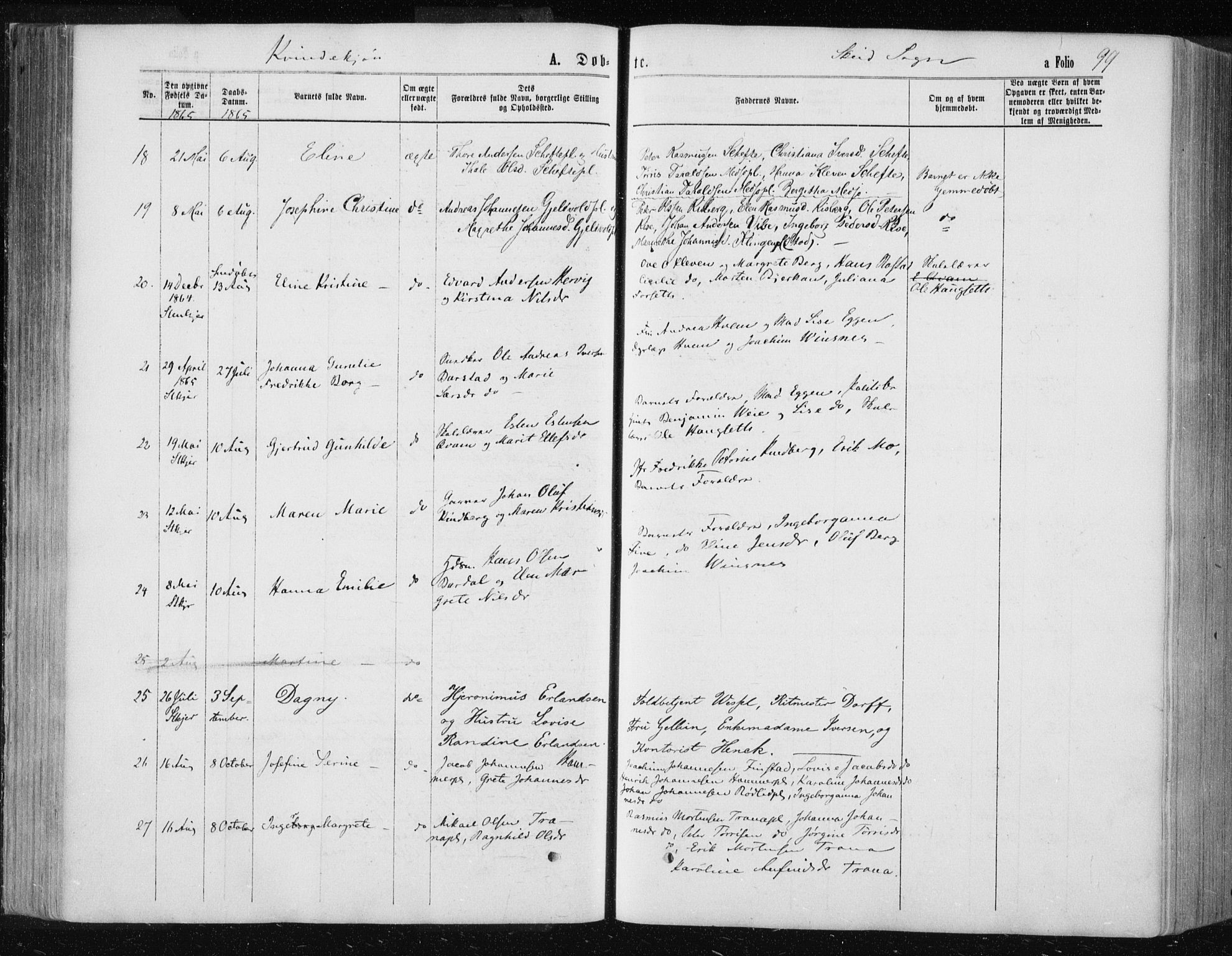 Ministerialprotokoller, klokkerbøker og fødselsregistre - Nord-Trøndelag, SAT/A-1458/735/L0345: Parish register (official) no. 735A08 /2, 1863-1872, p. 99