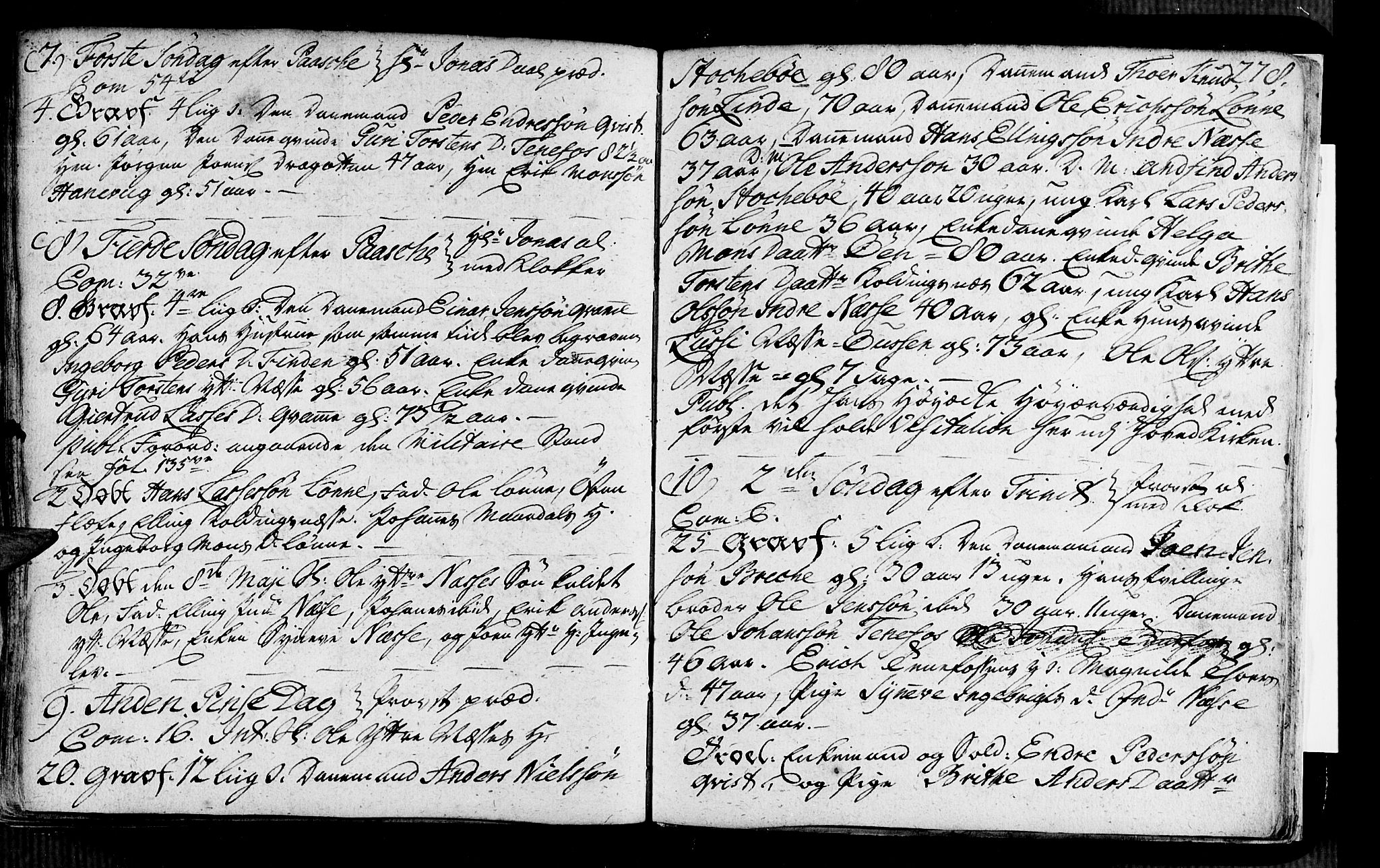 Vik sokneprestembete, AV/SAB-A-81501/H/Haa/Haaa/L0002: Parish register (official) no. A 2 / 4, 1740-1754, p. 278