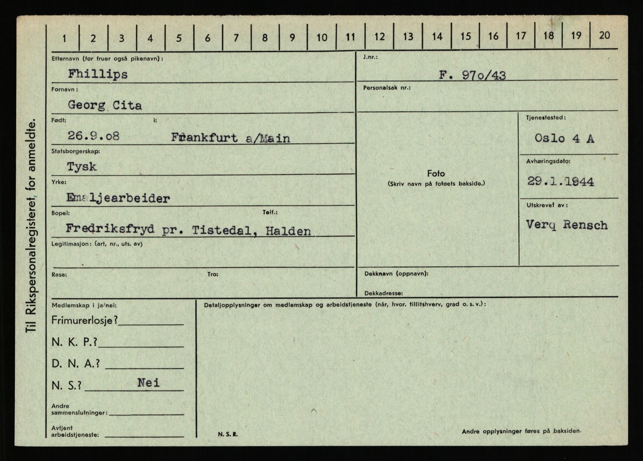 Statspolitiet - Hovedkontoret / Osloavdelingen, AV/RA-S-1329/C/Ca/L0004: Eid - funn av gjenstander	, 1943-1945, p. 2900