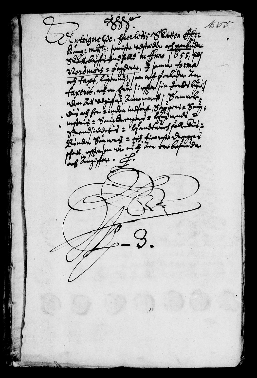 Rentekammeret inntil 1814, Reviderte regnskaper, Lensregnskaper, RA/EA-5023/R/Rb/Rbw/L0122: Trondheim len, 1655