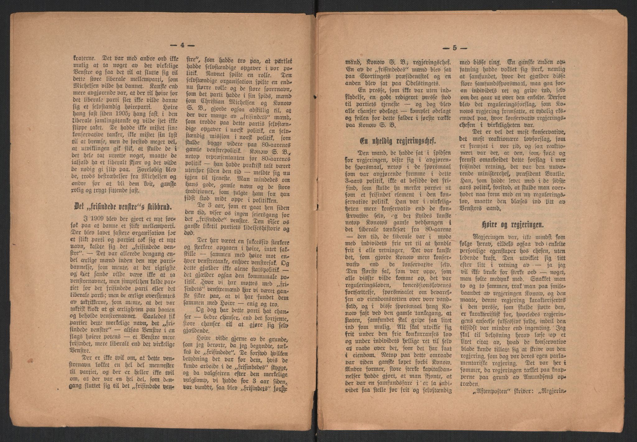 Venstres Hovedorganisasjon, RA/PA-0876/X/L0001: De eldste skrifter, 1860-1936, p. 856