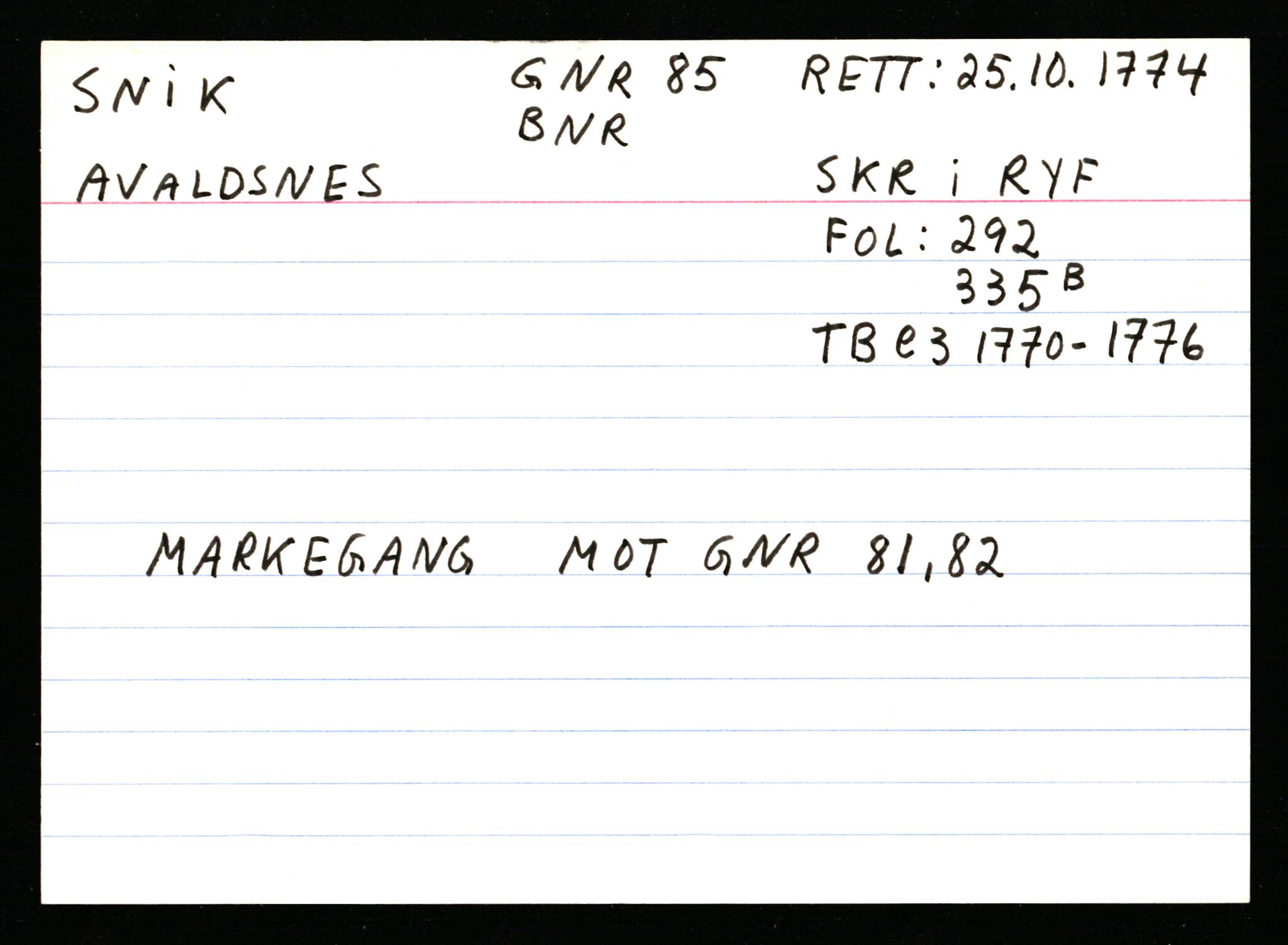 Statsarkivet i Stavanger, AV/SAST-A-101971/03/Y/Ym/L0053: Åstedskort sortert etter gårdsnavn: Skudeneshavn - Solbjør, 1600-1950, p. 471