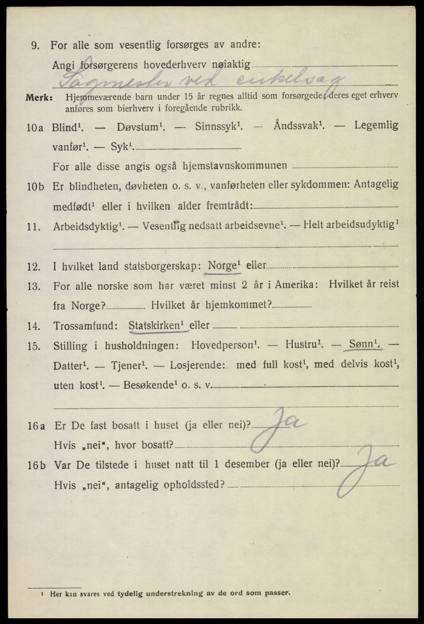 SAH, 1920 census for Eidskog, 1920, p. 11312