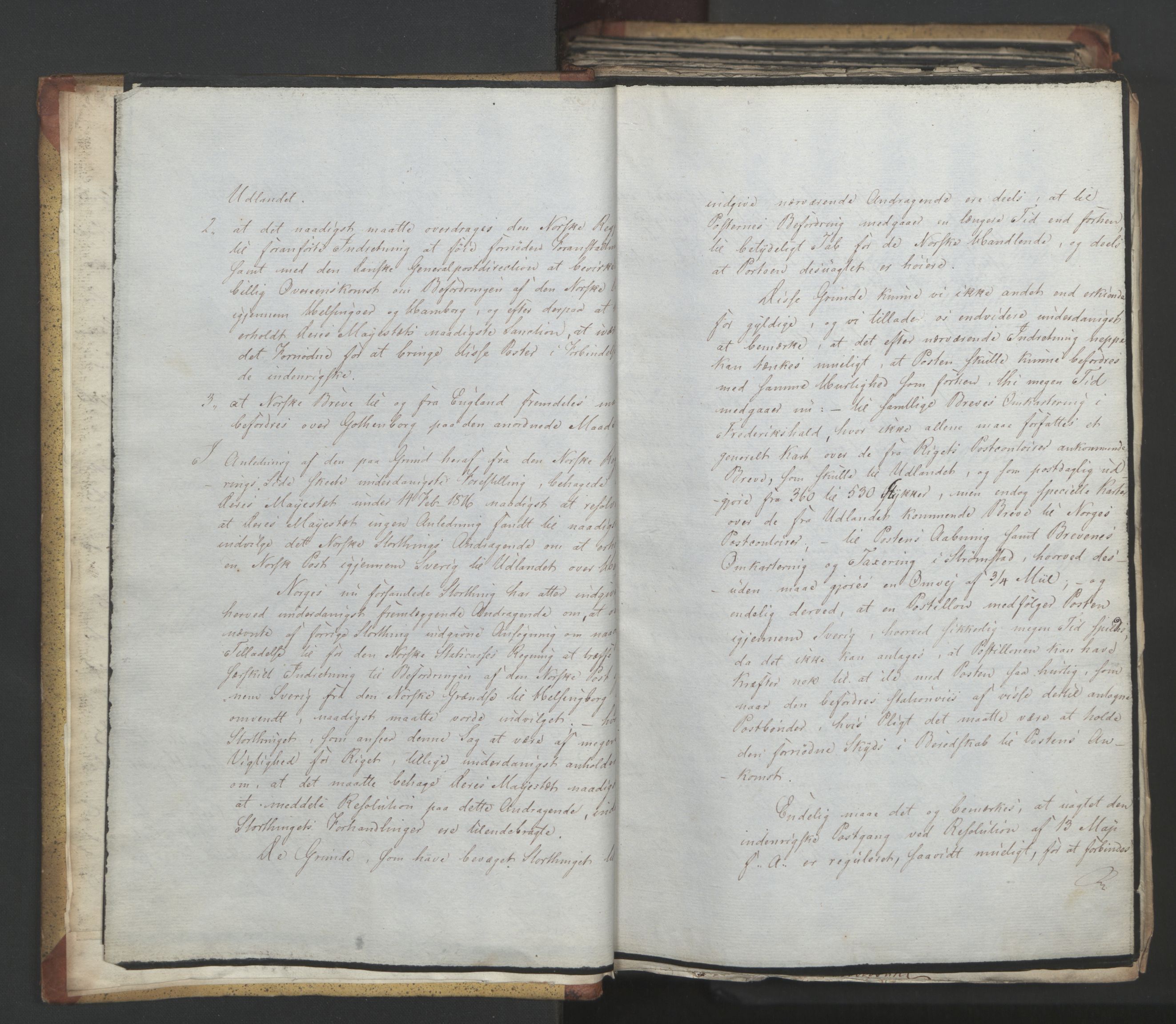 Statsrådsavdelingen i Stockholm, AV/RA-S-1003/D/Da/L0014: Regjeringsinnstillinger nr. 2890-3057, 1818, p. 7