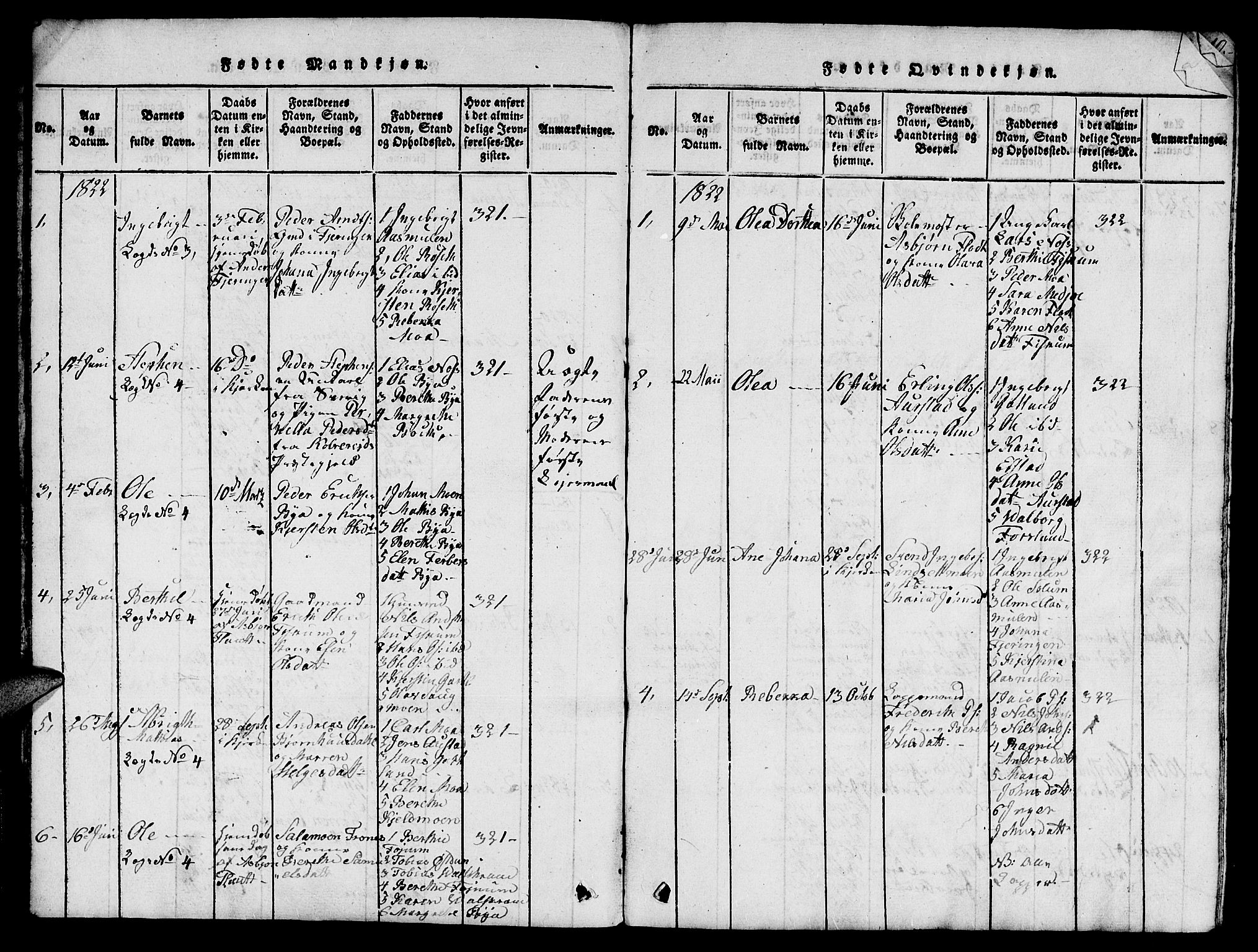 Ministerialprotokoller, klokkerbøker og fødselsregistre - Nord-Trøndelag, AV/SAT-A-1458/759/L0527: Parish register (copy) no. 759C01 /1, 1816-1825, p. 8