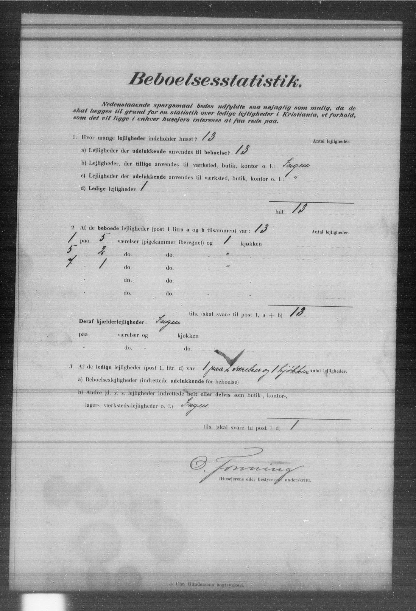 OBA, Municipal Census 1902 for Kristiania, 1902, p. 19807