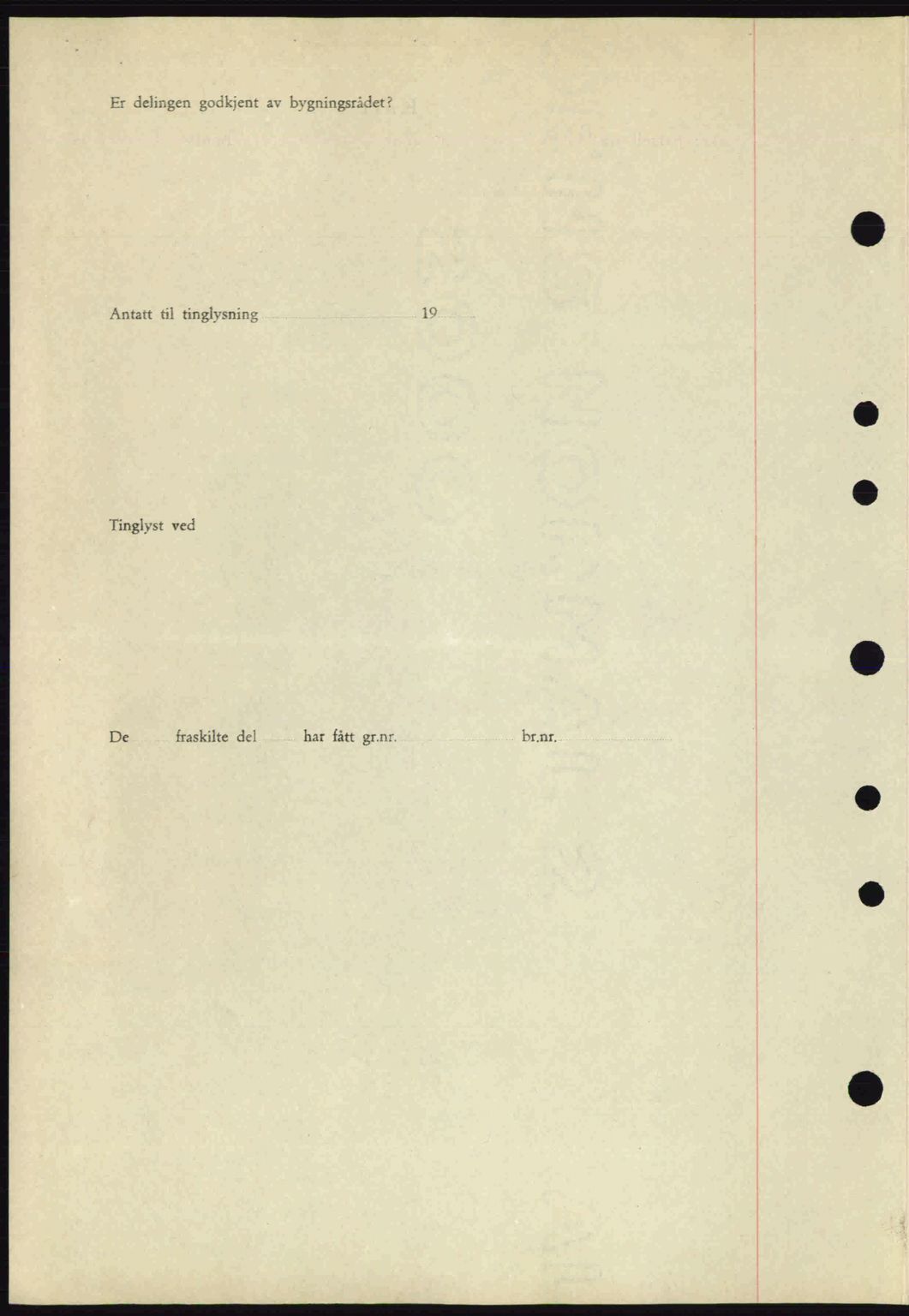 Eiker, Modum og Sigdal sorenskriveri, SAKO/A-123/G/Ga/Gab/L0043: Mortgage book no. A13, 1940-1941, Diary no: : 1288/1941