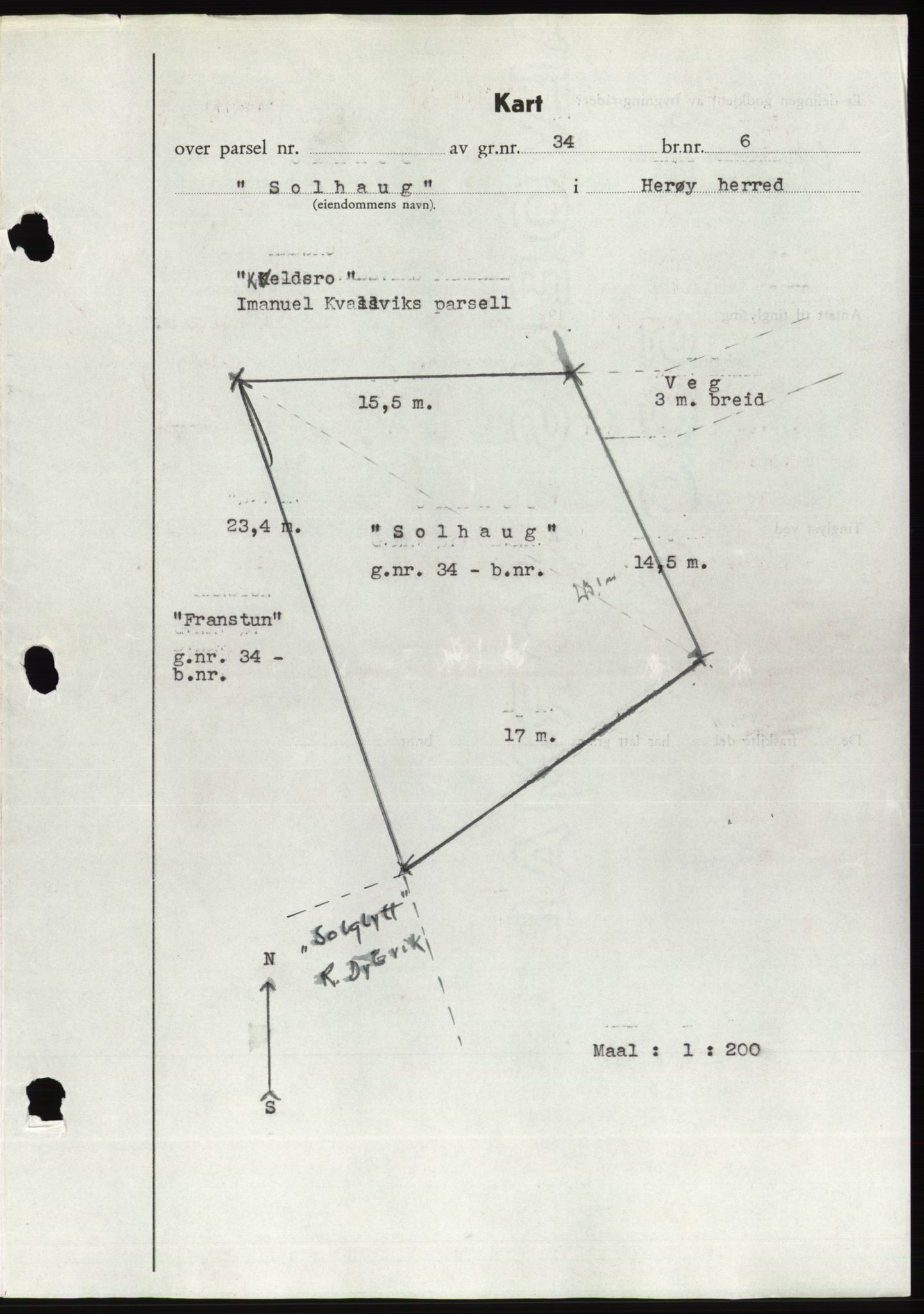 Søre Sunnmøre sorenskriveri, AV/SAT-A-4122/1/2/2C/L0078: Mortgage book no. 4A, 1946-1946, Diary no: : 511/1946