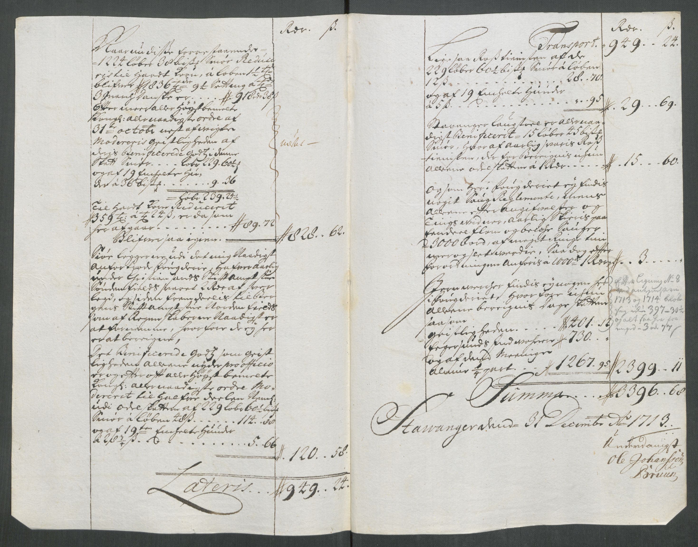 Rentekammeret inntil 1814, Reviderte regnskaper, Fogderegnskap, RA/EA-4092/R46/L2738: Fogderegnskap Jæren og Dalane, 1713-1714, p. 42