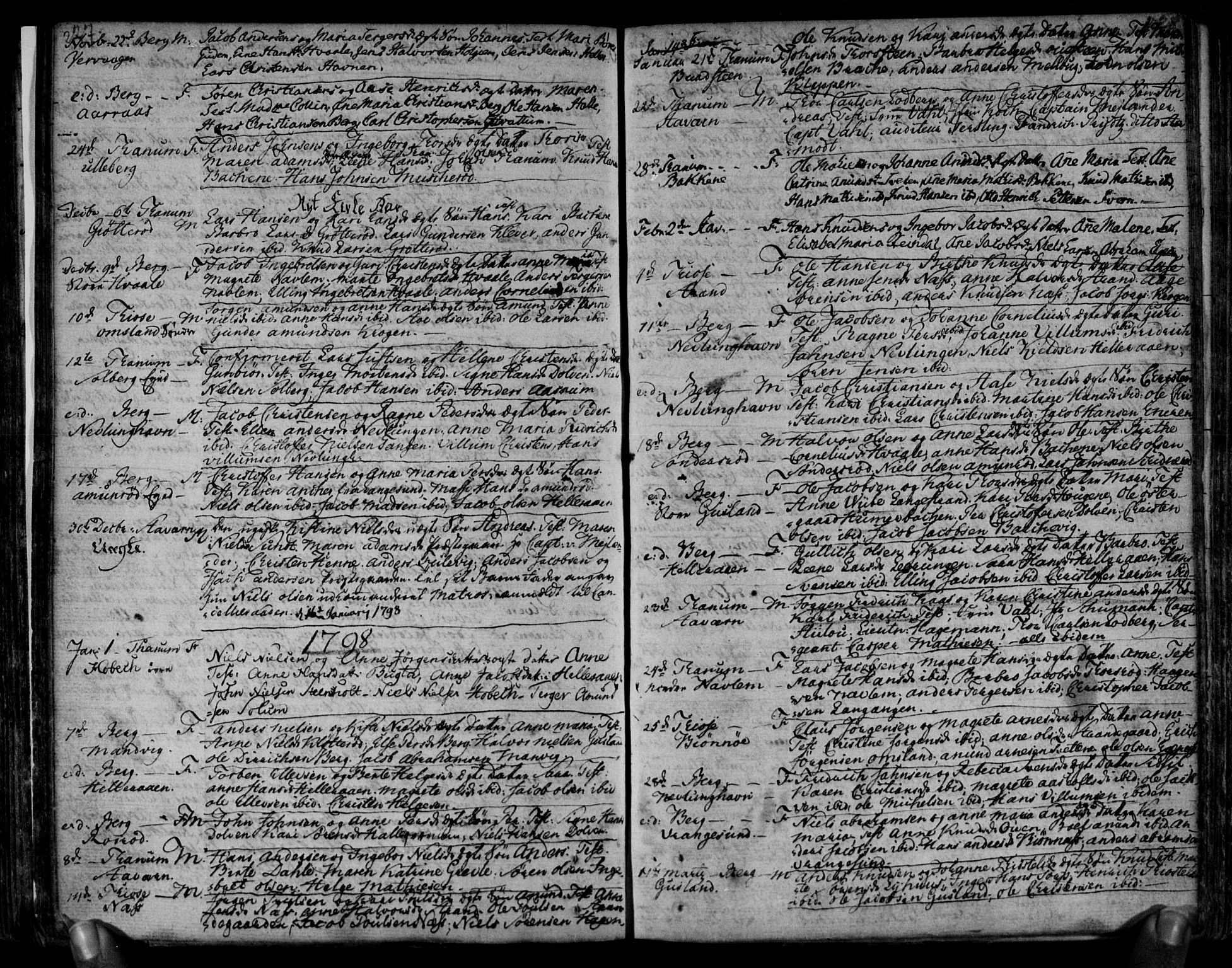 Brunlanes kirkebøker, SAKO/A-342/F/Fa/L0001: Parish register (official) no. I 1, 1766-1801, p. 227-228