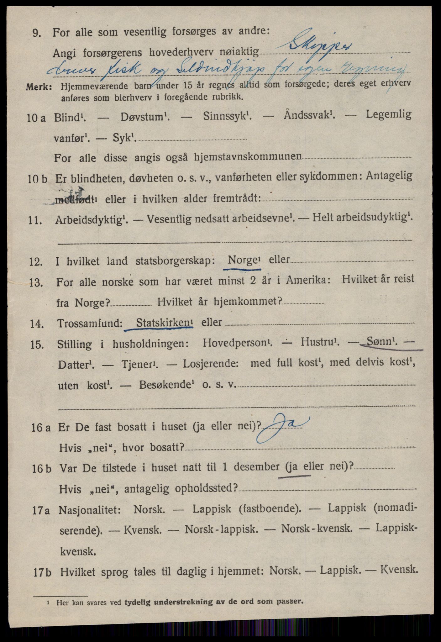 SAT, 1920 census for Sør-Frøya, 1920, p. 792