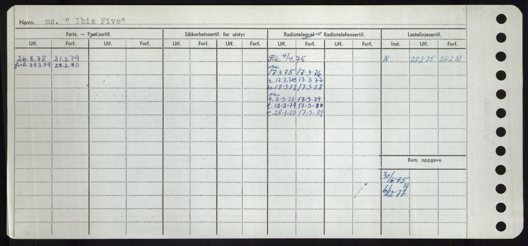 Sjøfartsdirektoratet med forløpere, Skipsmålingen, AV/RA-S-1627/H/Hd/L0018: Fartøy, I, p. 26