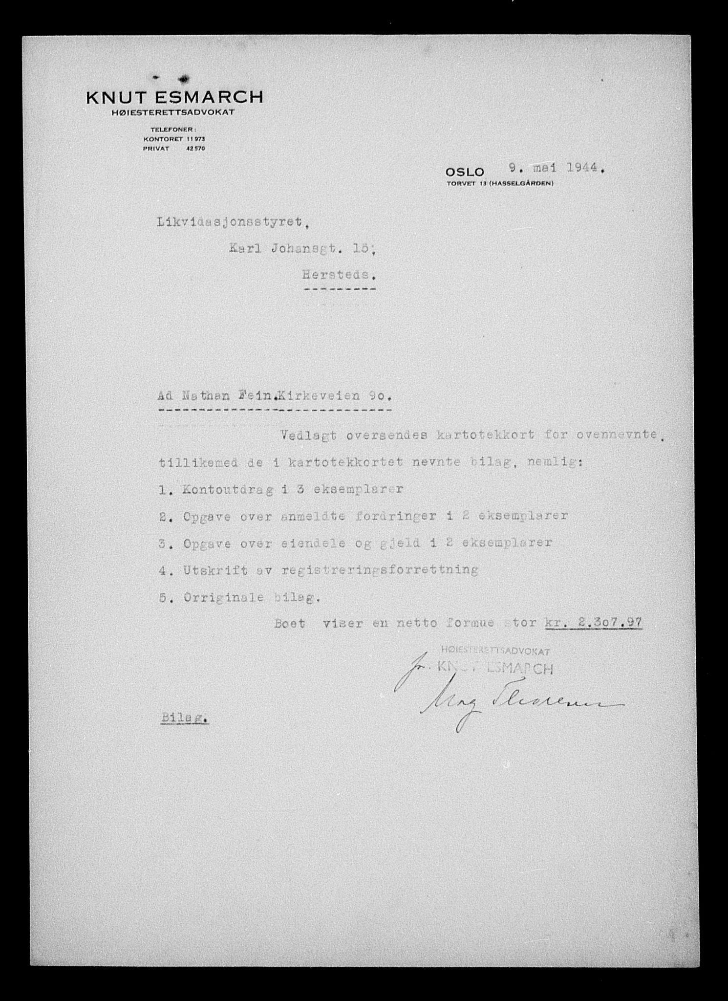 Justisdepartementet, Tilbakeføringskontoret for inndratte formuer, AV/RA-S-1564/H/Hc/Hcc/L0934: --, 1945-1947, p. 30