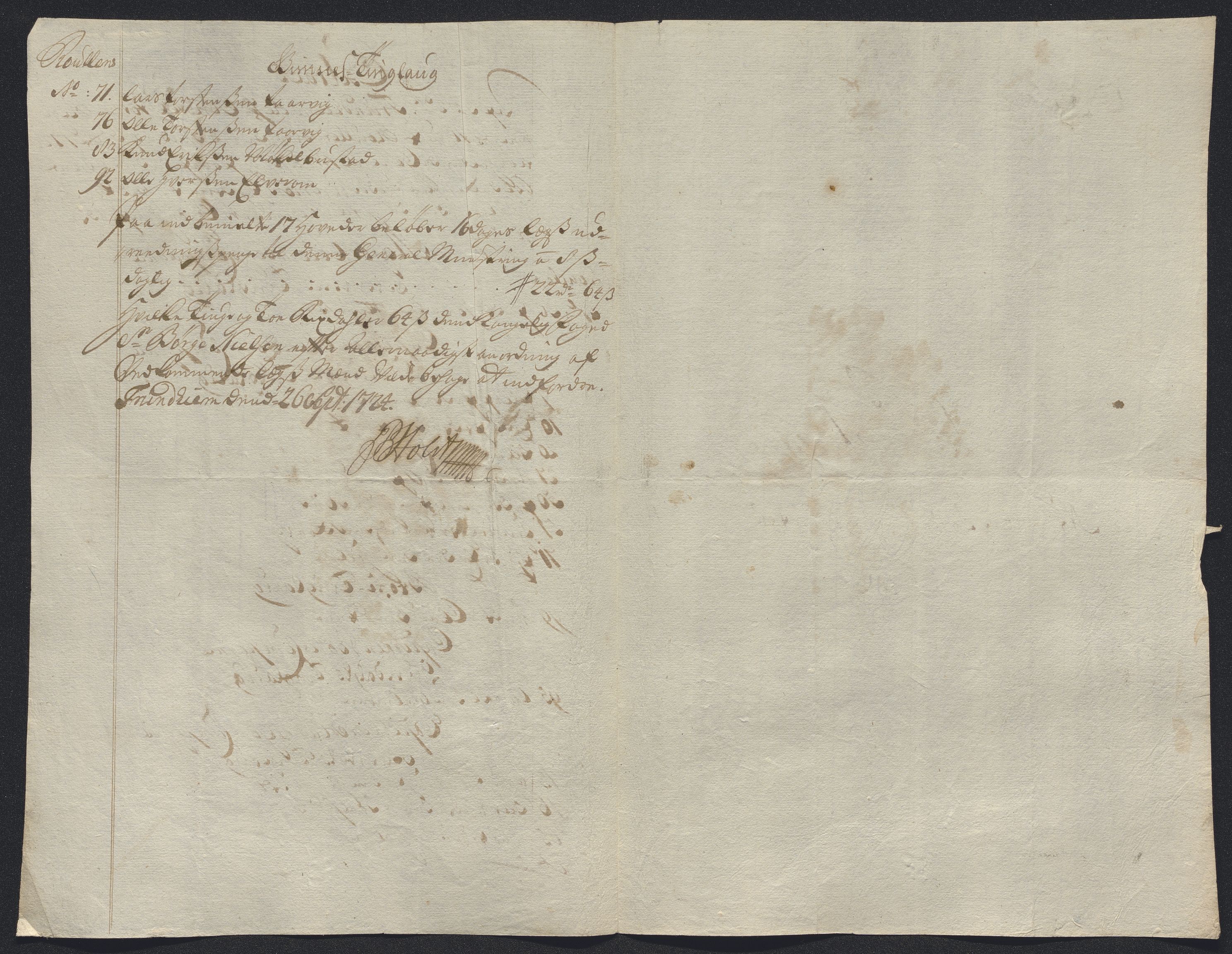 Rentekammeret inntil 1814, Reviderte regnskaper, Fogderegnskap, RA/EA-4092/R56/L3757: Fogderegnskap Nordmøre, 1724, p. 130