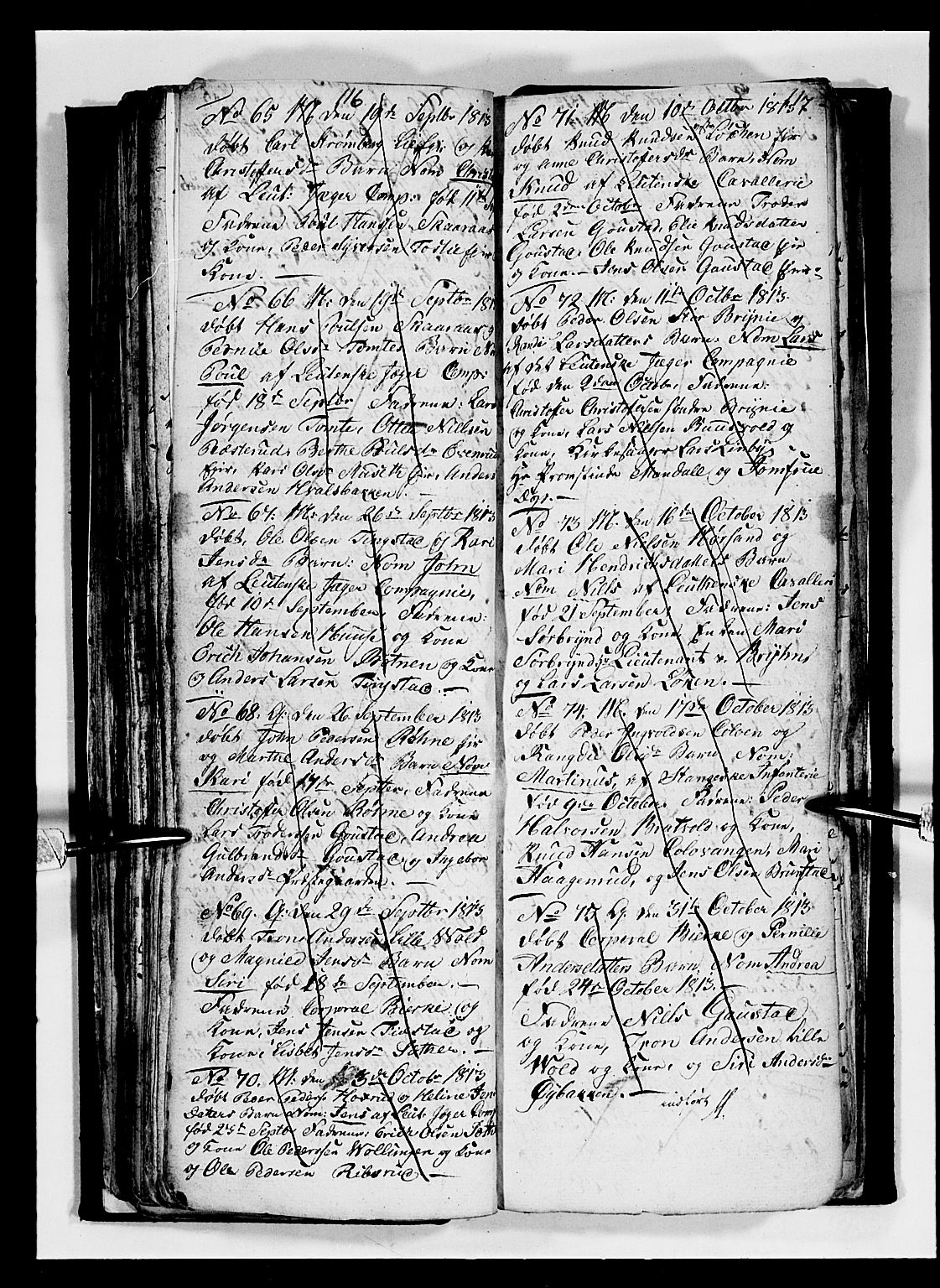 Romedal prestekontor, AV/SAH-PREST-004/L/L0004: Parish register (copy) no. 4, 1807-1814, p. 116-117