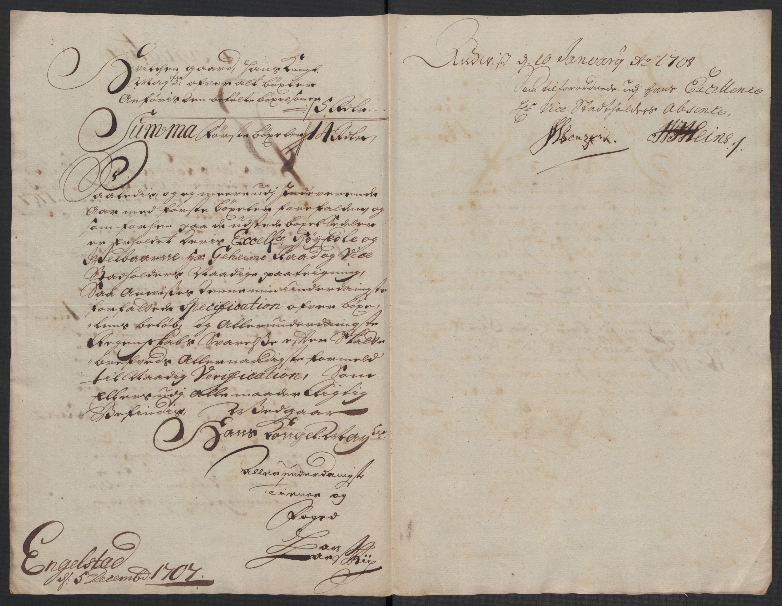 Rentekammeret inntil 1814, Reviderte regnskaper, Fogderegnskap, AV/RA-EA-4092/R12/L0718: Fogderegnskap Øvre Romerike, 1706-1707, p. 258