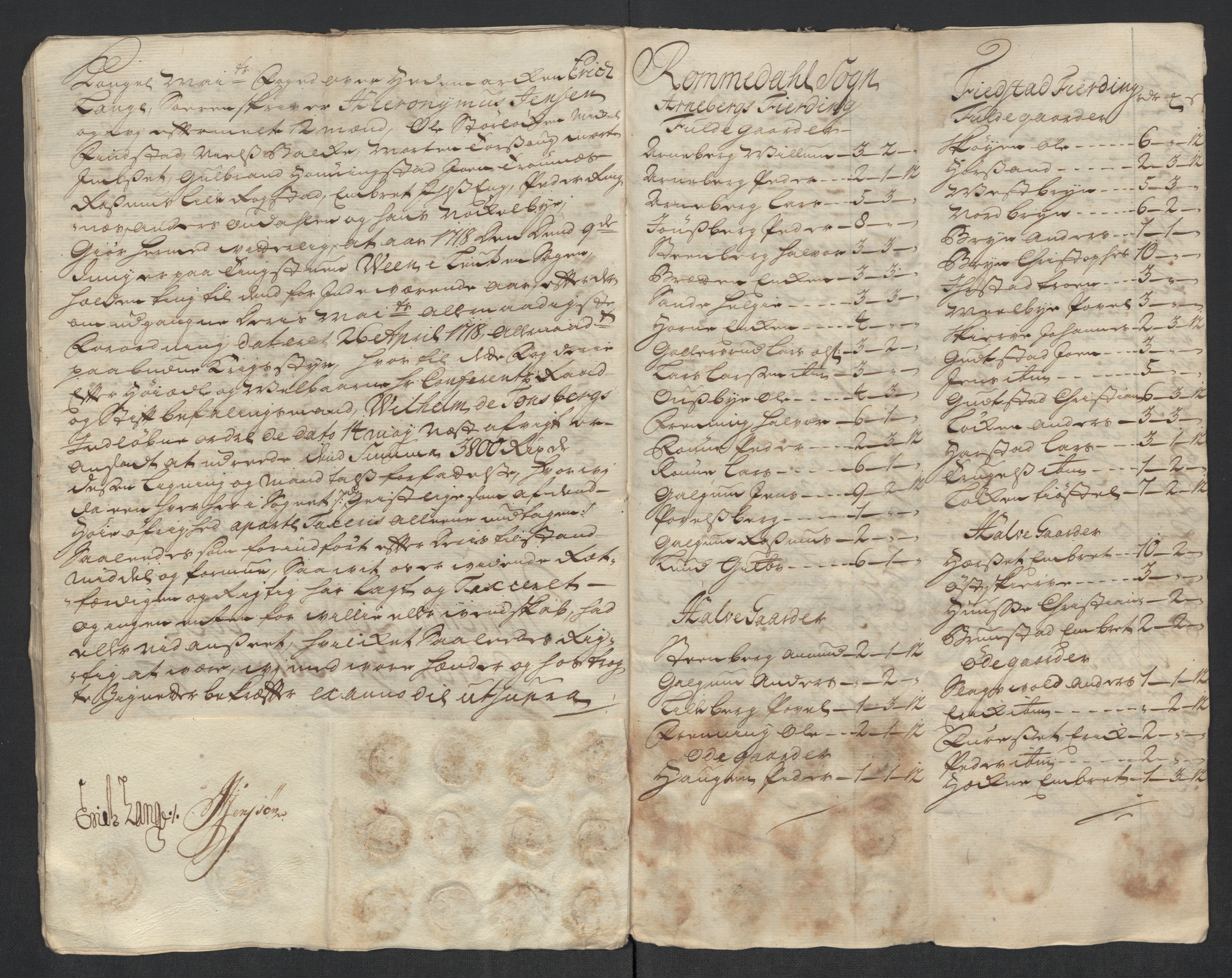 Rentekammeret inntil 1814, Reviderte regnskaper, Fogderegnskap, AV/RA-EA-4092/R16/L1057: Fogderegnskap Hedmark, 1718, p. 171