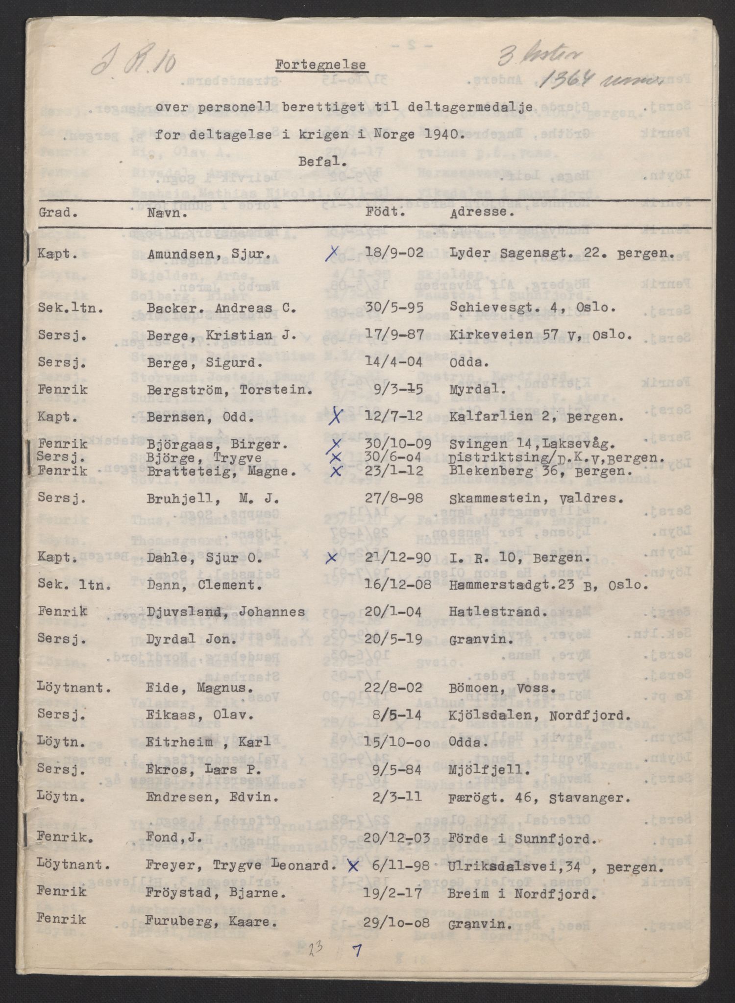 Forsvarsdepartementet, arkivet 1940-1945, AV/RA-RAFA-2062, 1940-1945, p. 169