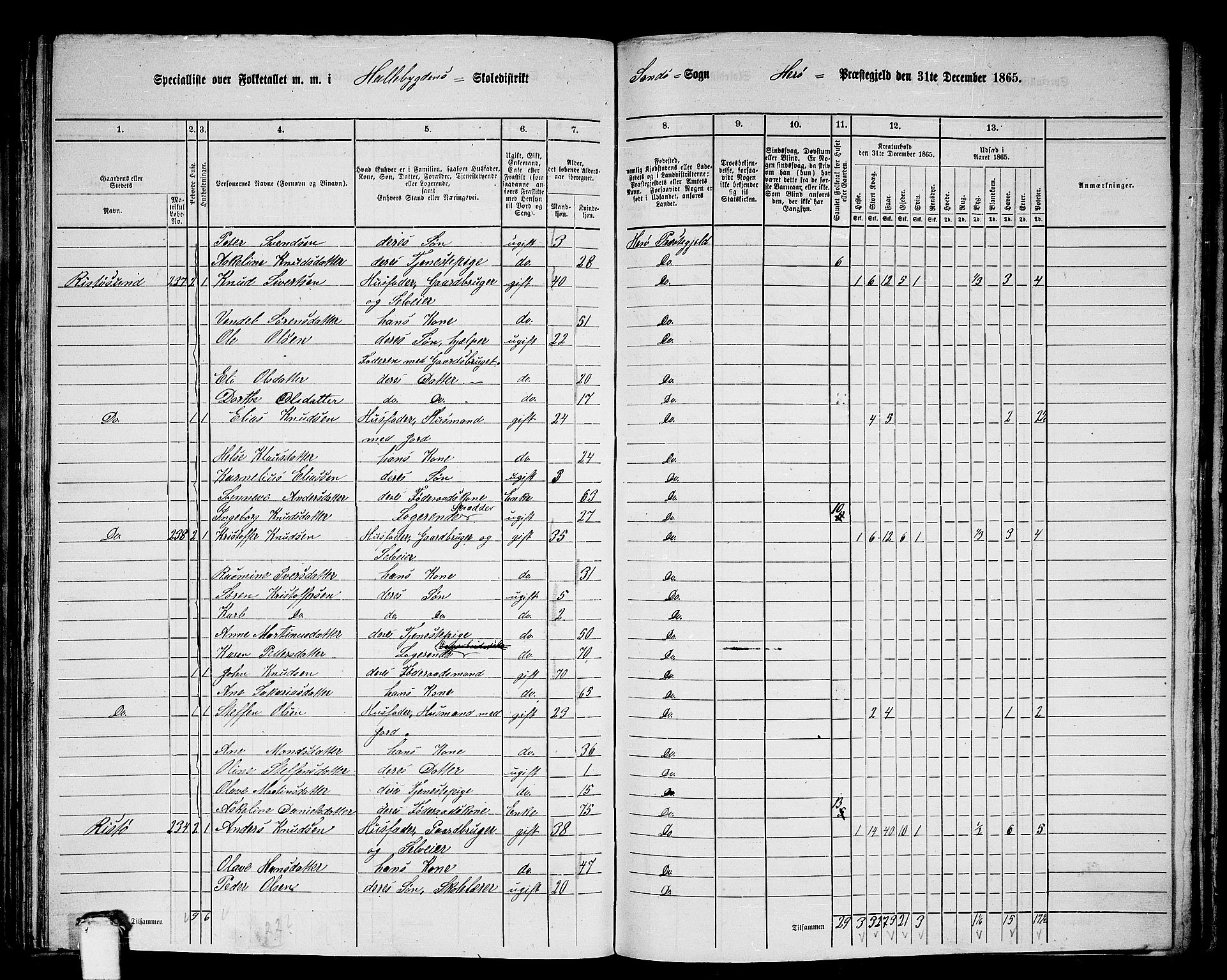 RA, 1865 census for Herøy, 1865, p. 128